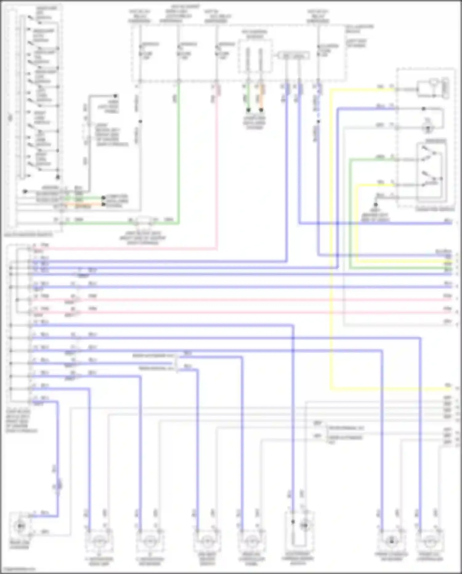 Wiring diagram icu-h for Genesis GV80 I (2020-2023) (46 of 60)