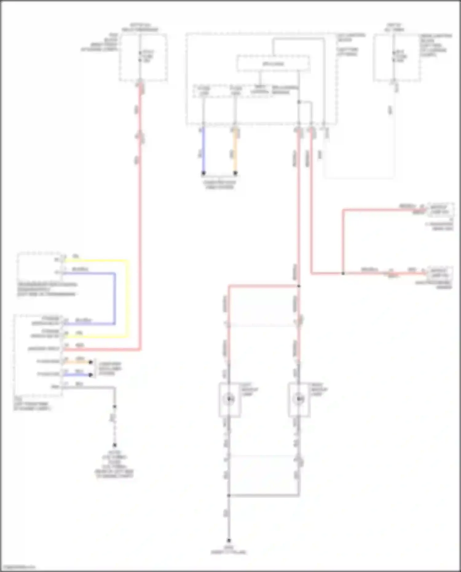 Wiring diagram p-range for Genesis GV80 I (2020-2023) (1 of 1)