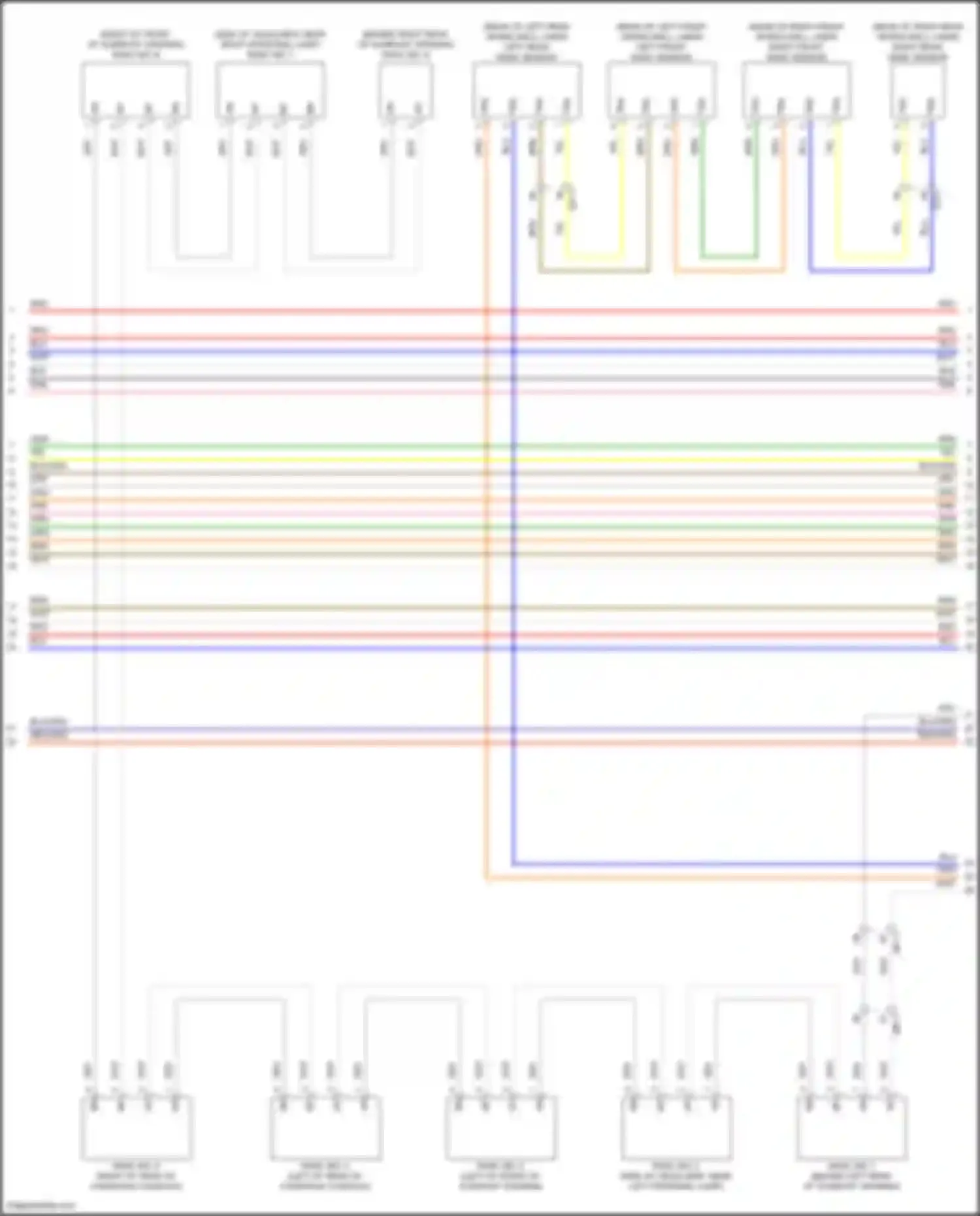 Wiring diagram ranc mic 1 for Genesis GV80 I (2020-2023) (1 of 2)