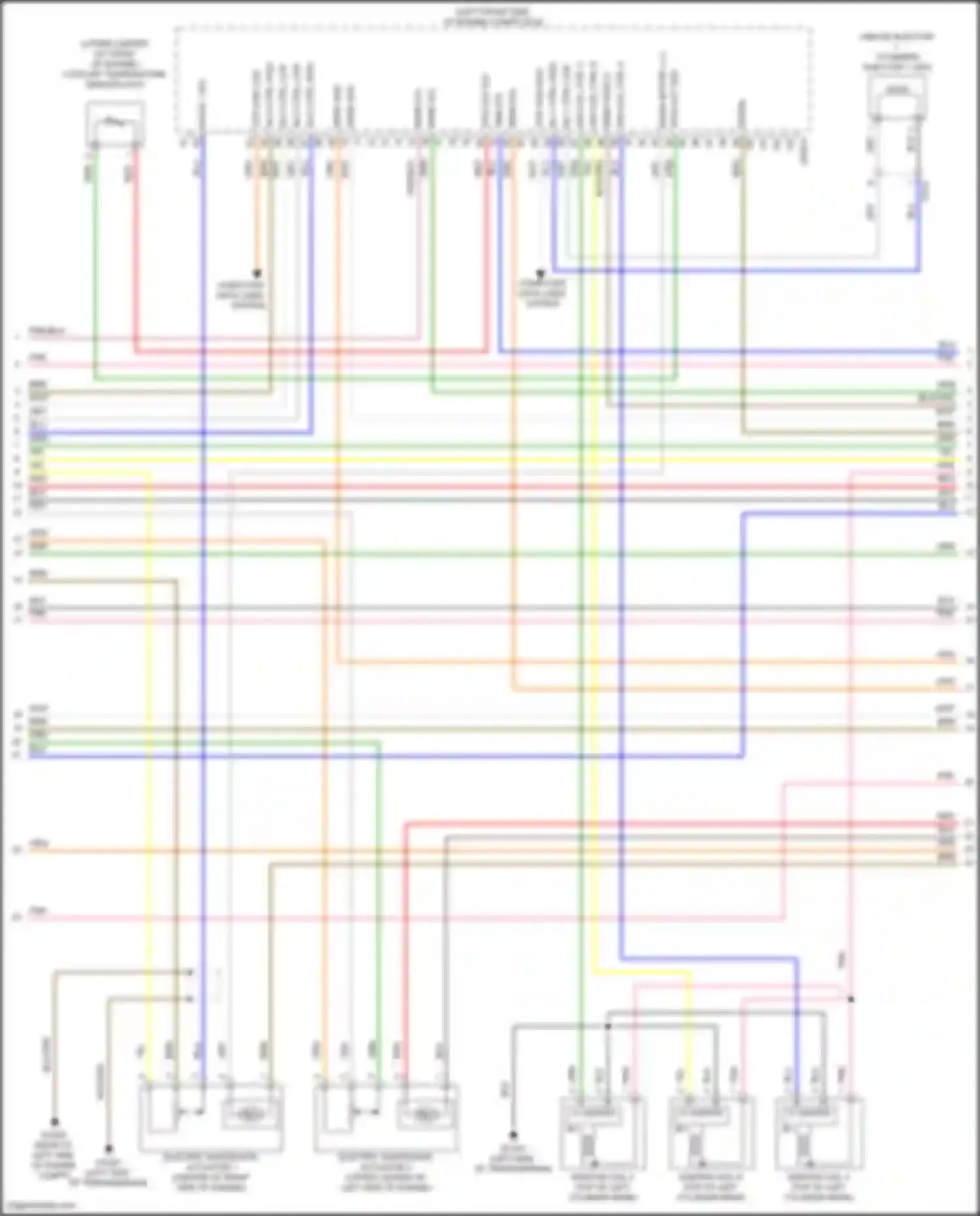 Wiring diagram sens gnd for Genesis GV80 I (2020-2023) (6 of 8)