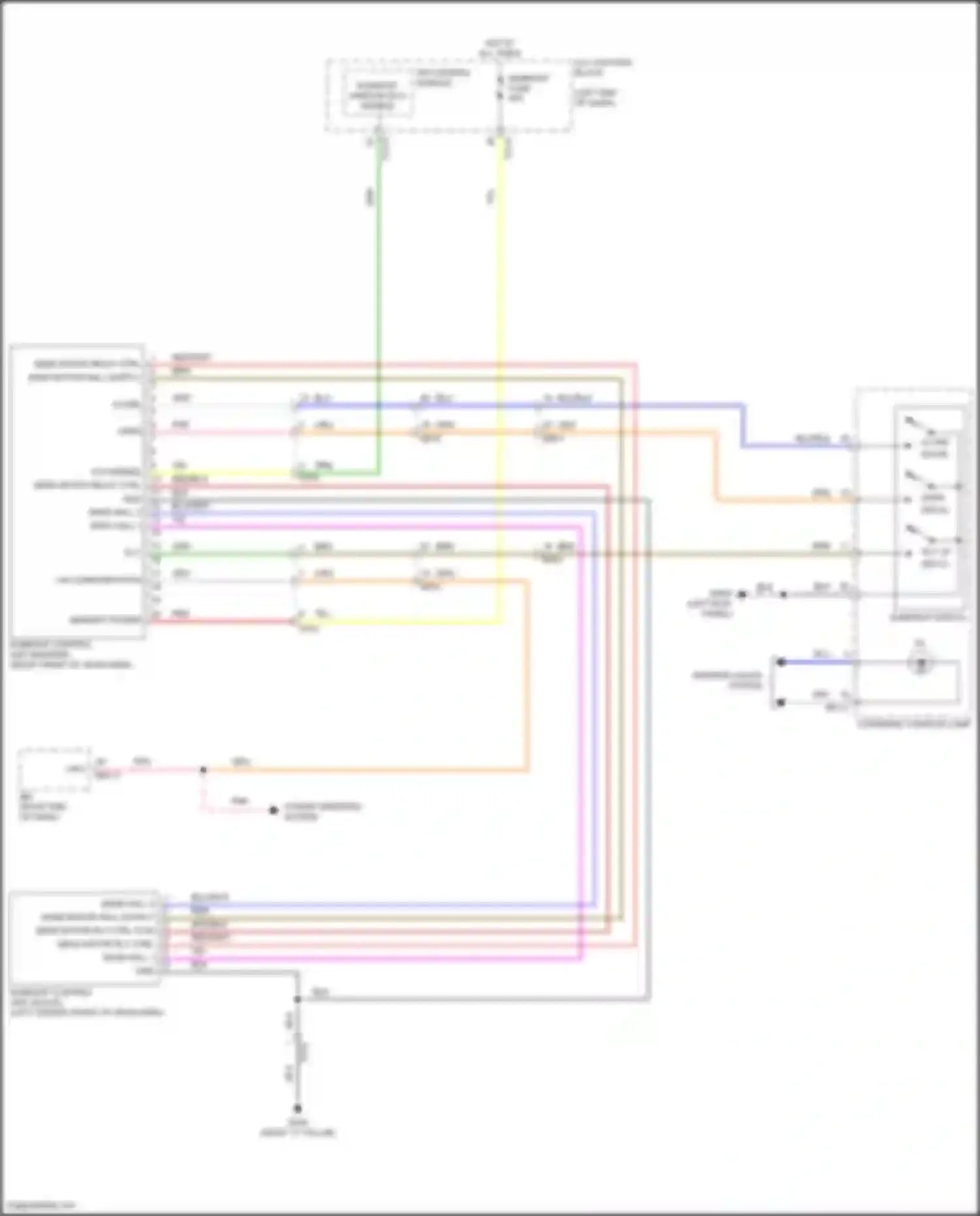 Wiring diagram sens motor rly ctrl ccw for Genesis GV80 I (2020-2023) (1 of 1)