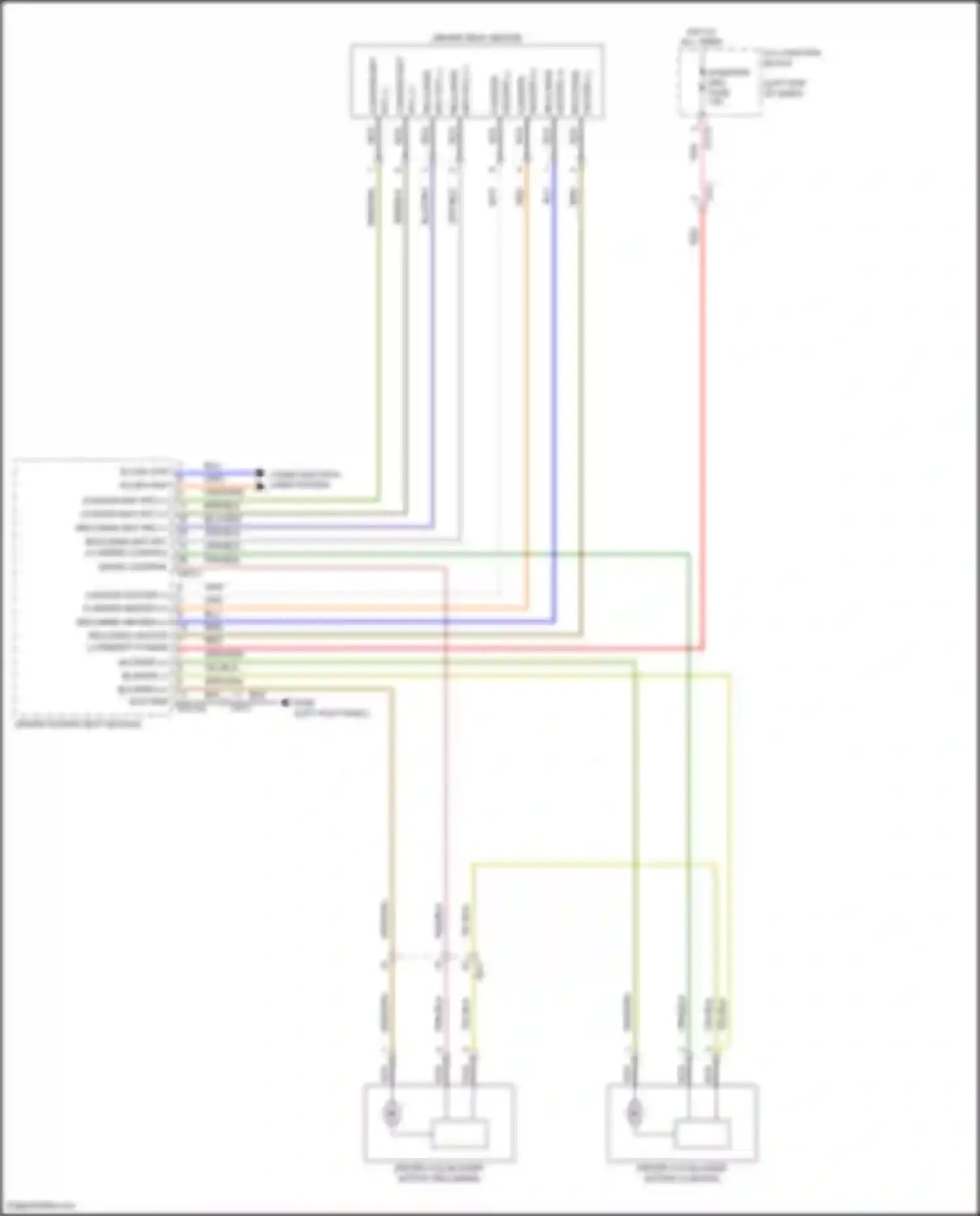 Wiring diagram speed control for Genesis GV80 I (2020-2023) (1 of 6)