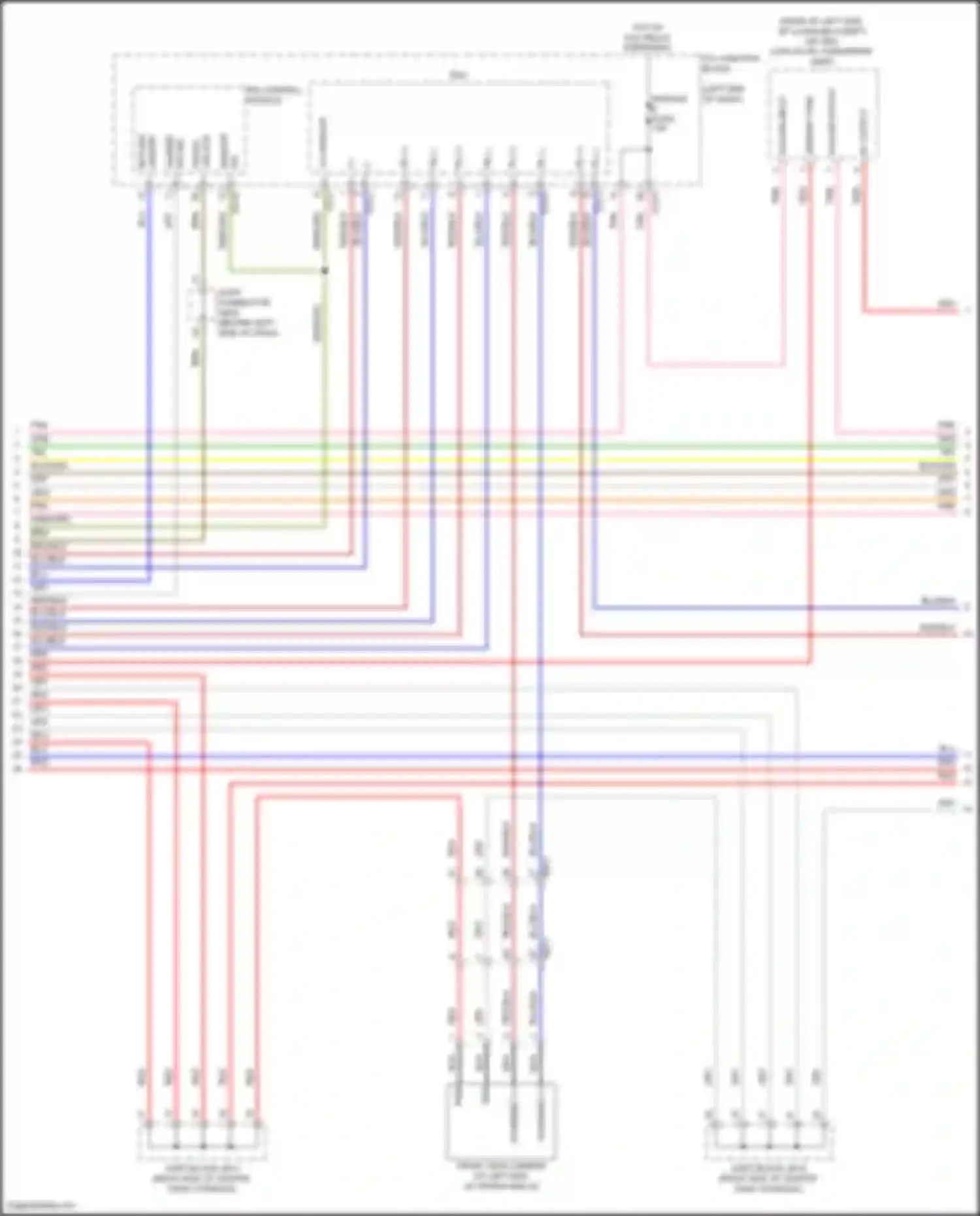 Wiring diagram w/ isg for Genesis GV80 I (2020-2023) (3 of 8)
