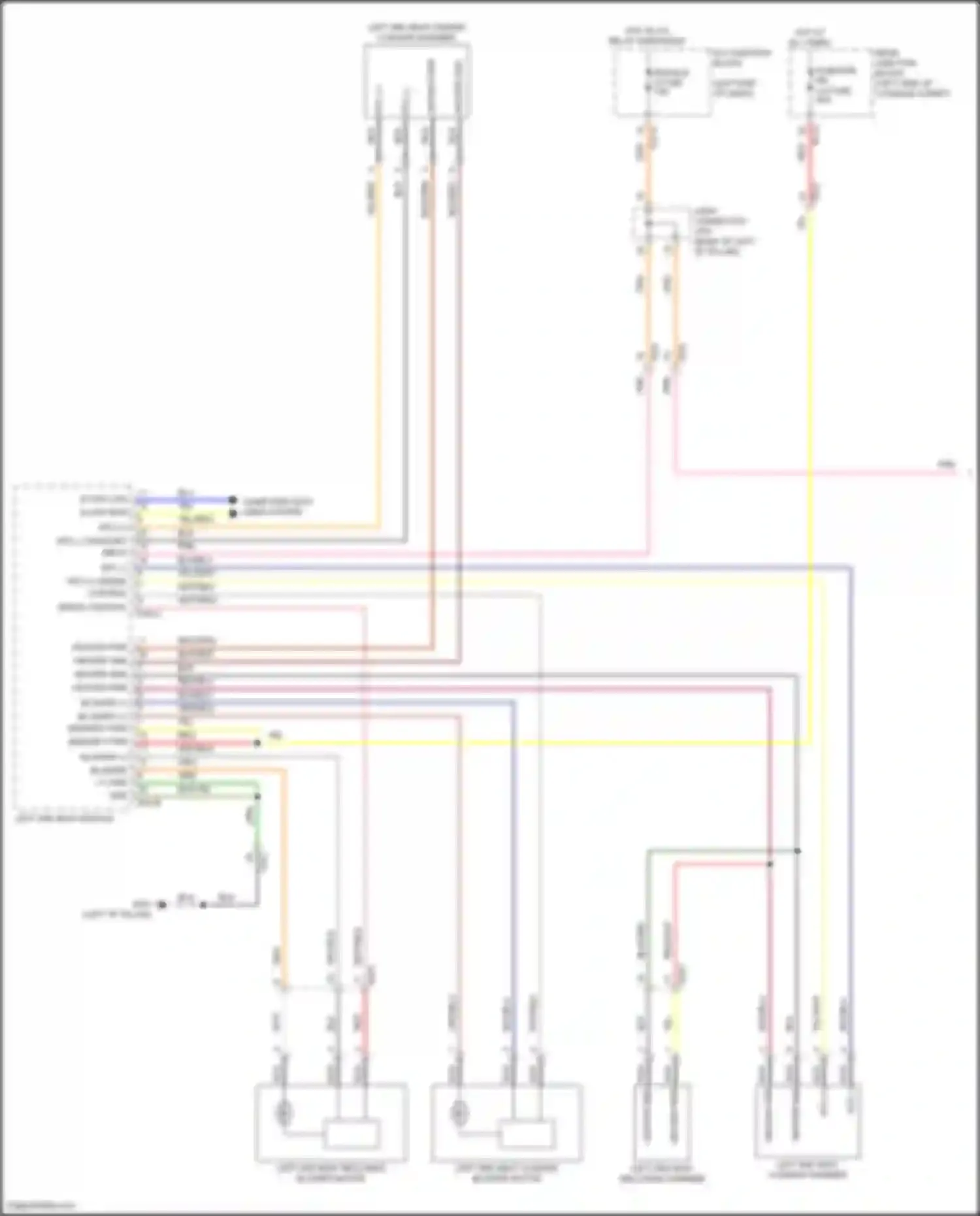 Wiring diagram wht for Genesis GV80 I (2020-2023) (65 of 169)