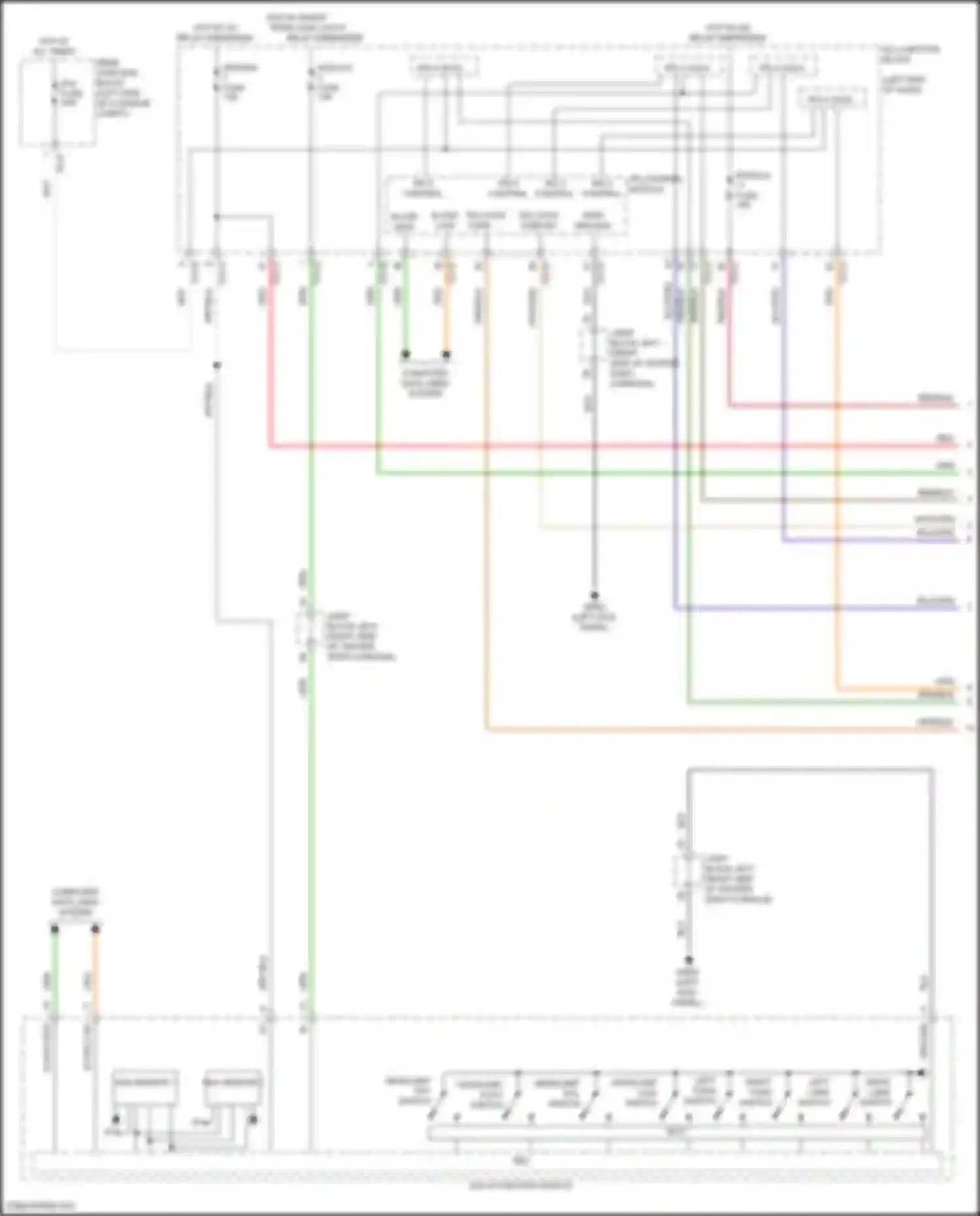 Wiring diagram wht for Genesis GV80 I (2020-2023) (61 of 169)