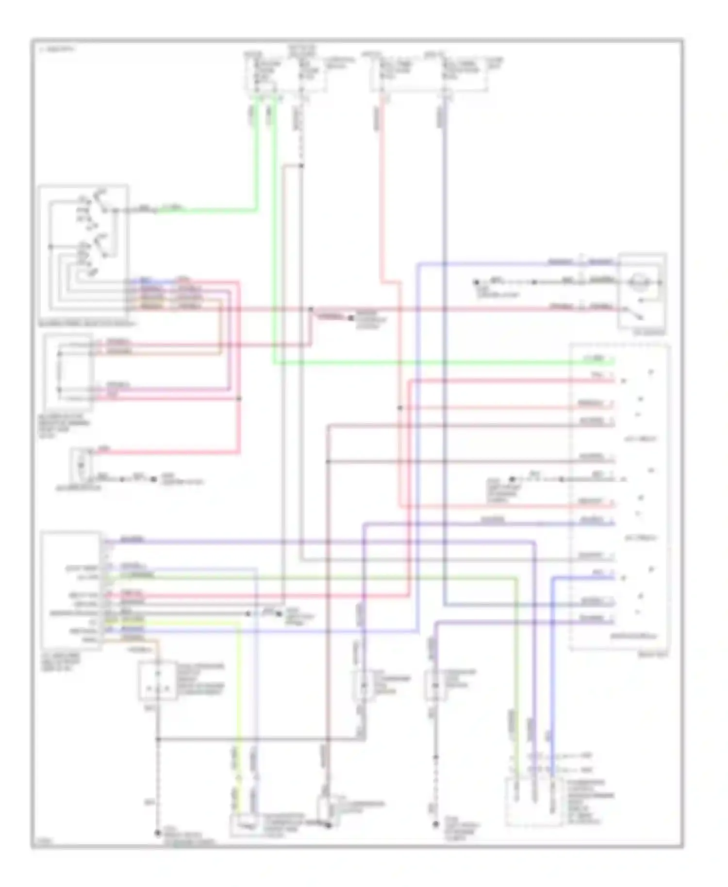 Metro Geo I (1989-1997): A/c circuit