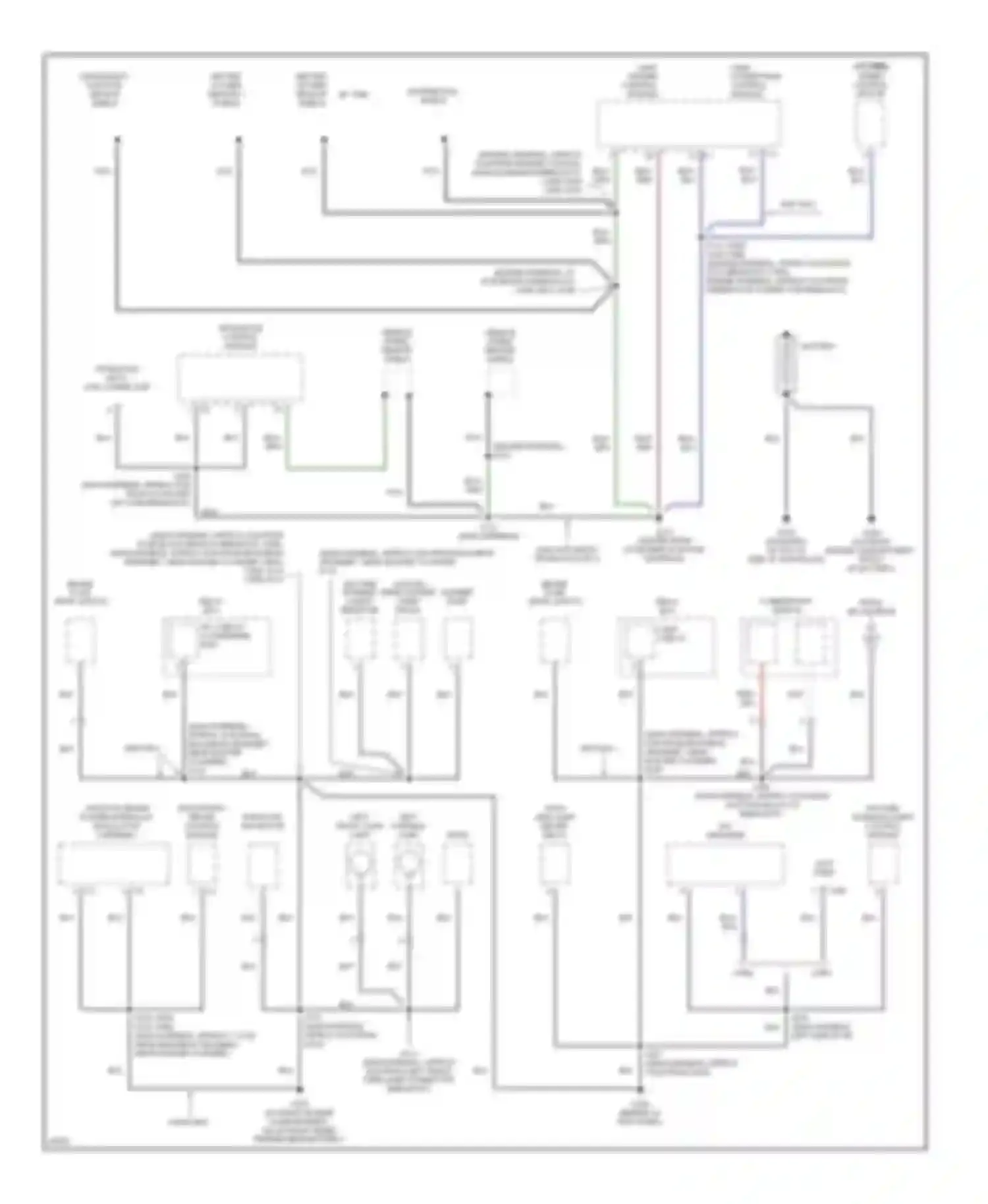 Metro Geo I (1989-1997): Ground distribution circuit (1 of 4)