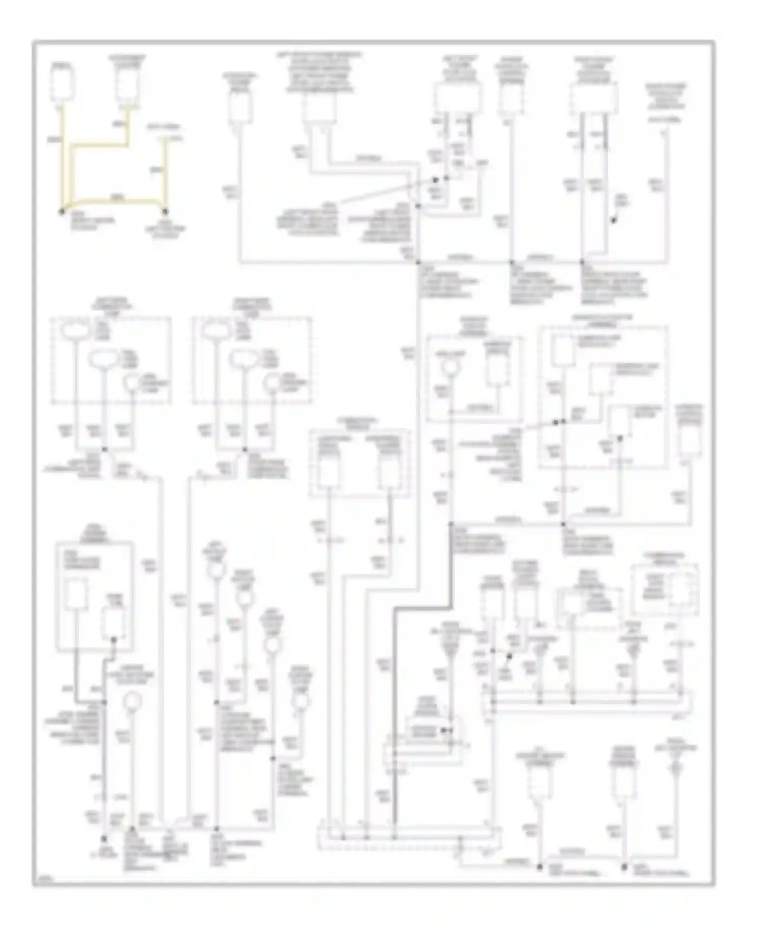 Prizm Geo II (1992-1997): Ground distribution circuit (4 of 4)