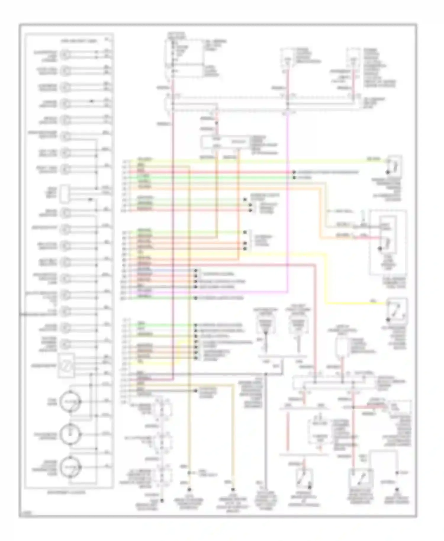 Wiring diagram grn for Geo Prizm II (1992-1997) (13 of 24)