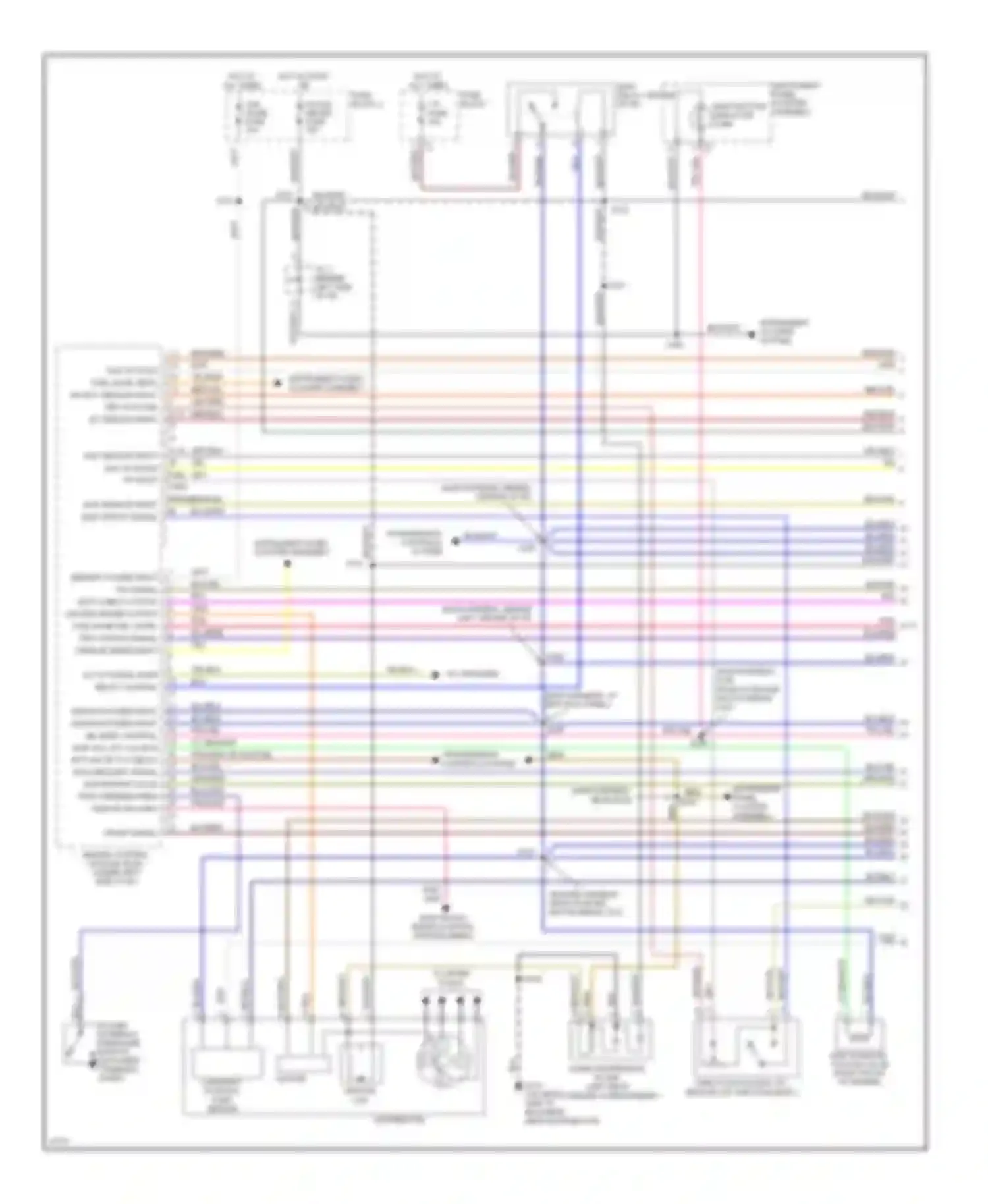 Tracker Geo I (1989-1998): Wiring diagram engine performance 1.6ls (1 of 3)