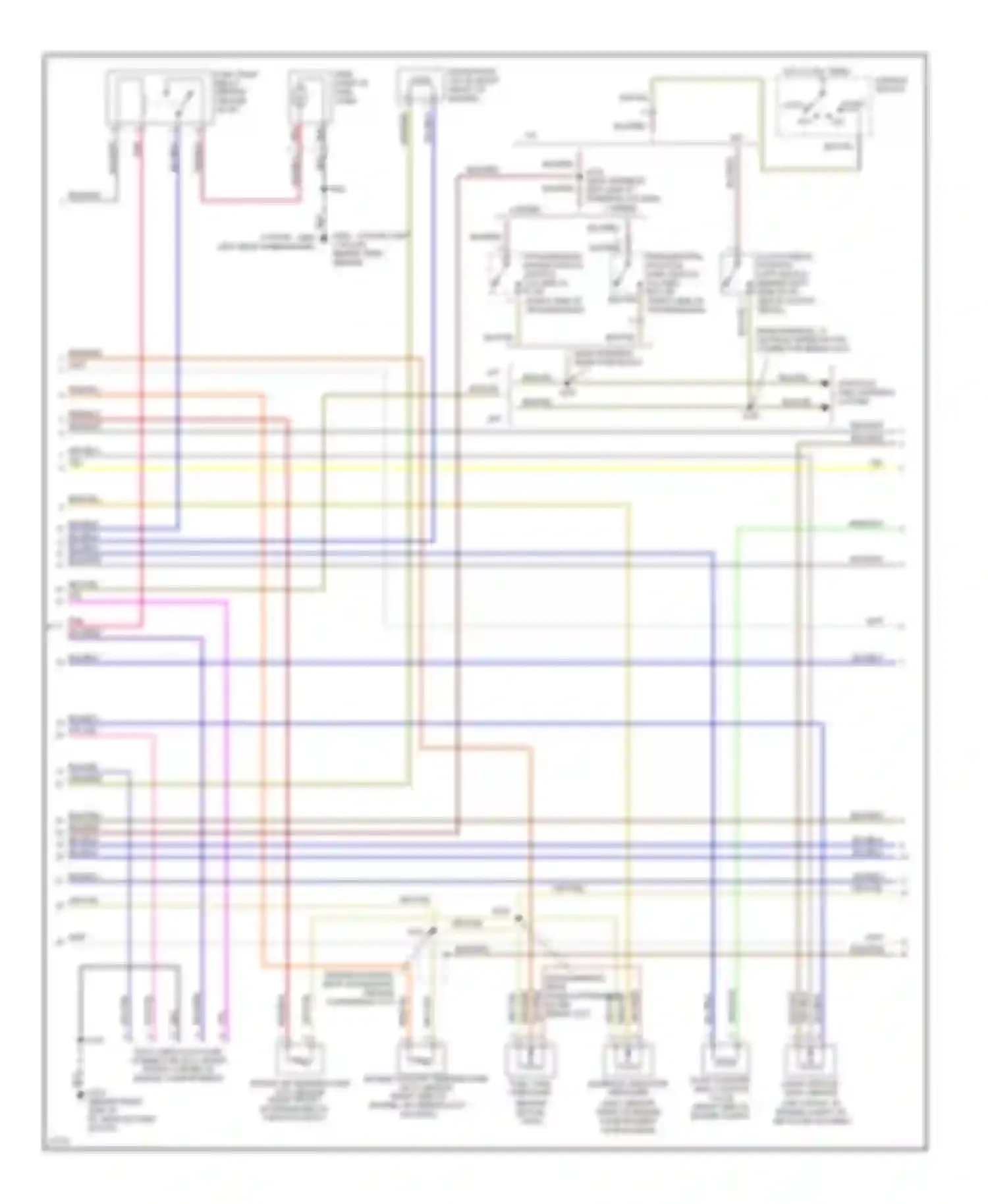 Tracker Geo I (1989-1998): Wiring diagram engine performance 1.6ls (2 of 3)