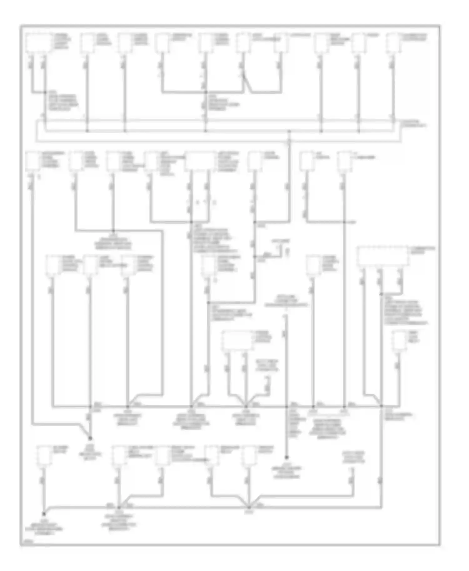 Tracker Geo I (1989-1998): Ground distribution circuit (2 of 3)