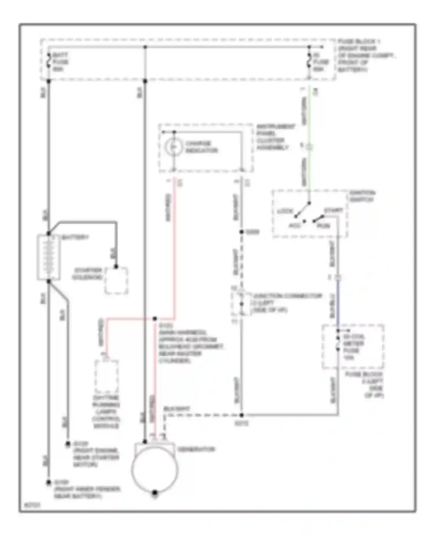 Tracker Geo I (1989-1998): Charging circuit
