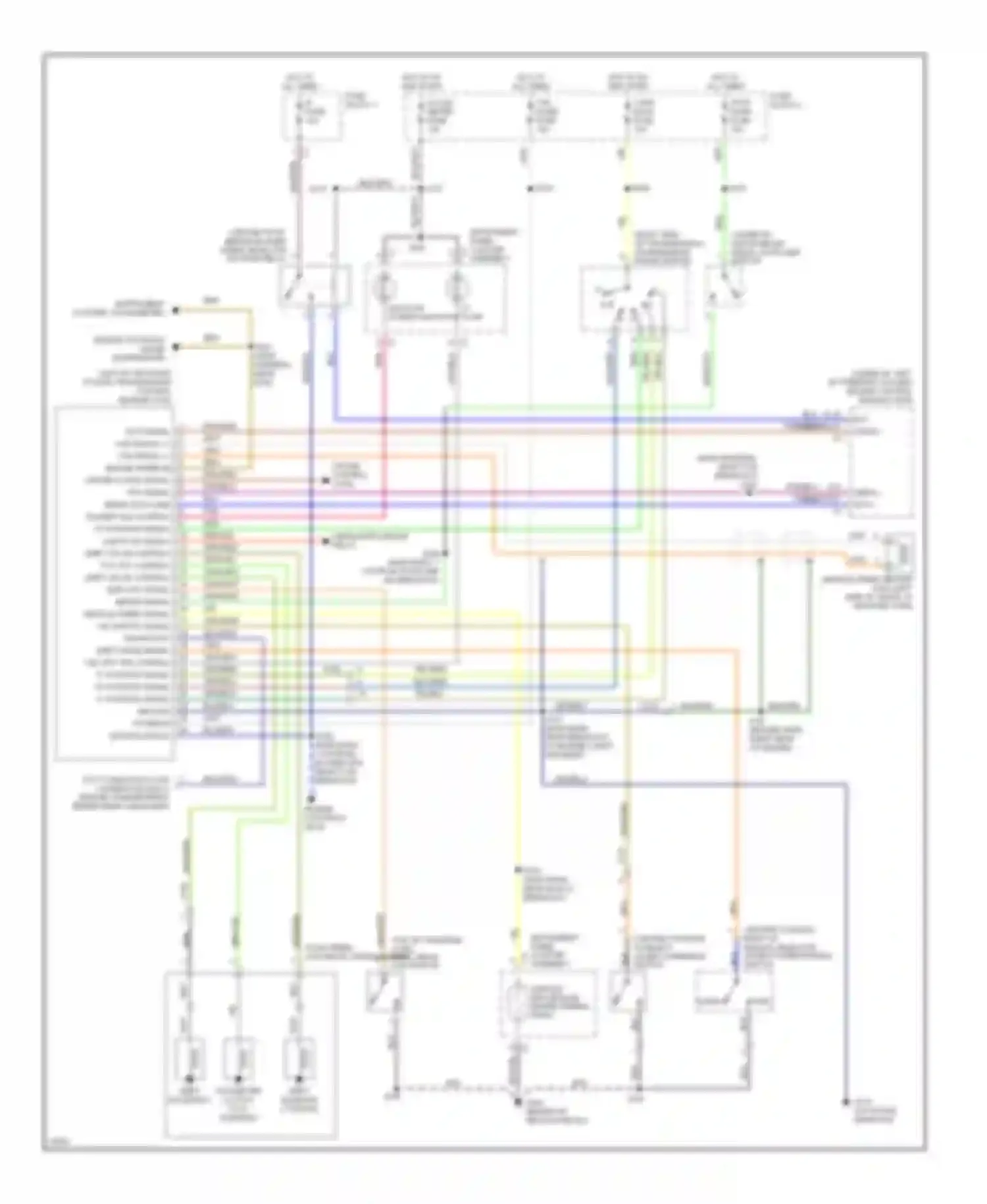 Tracker Geo I (1989-1998): 1.6l, transmission circuit