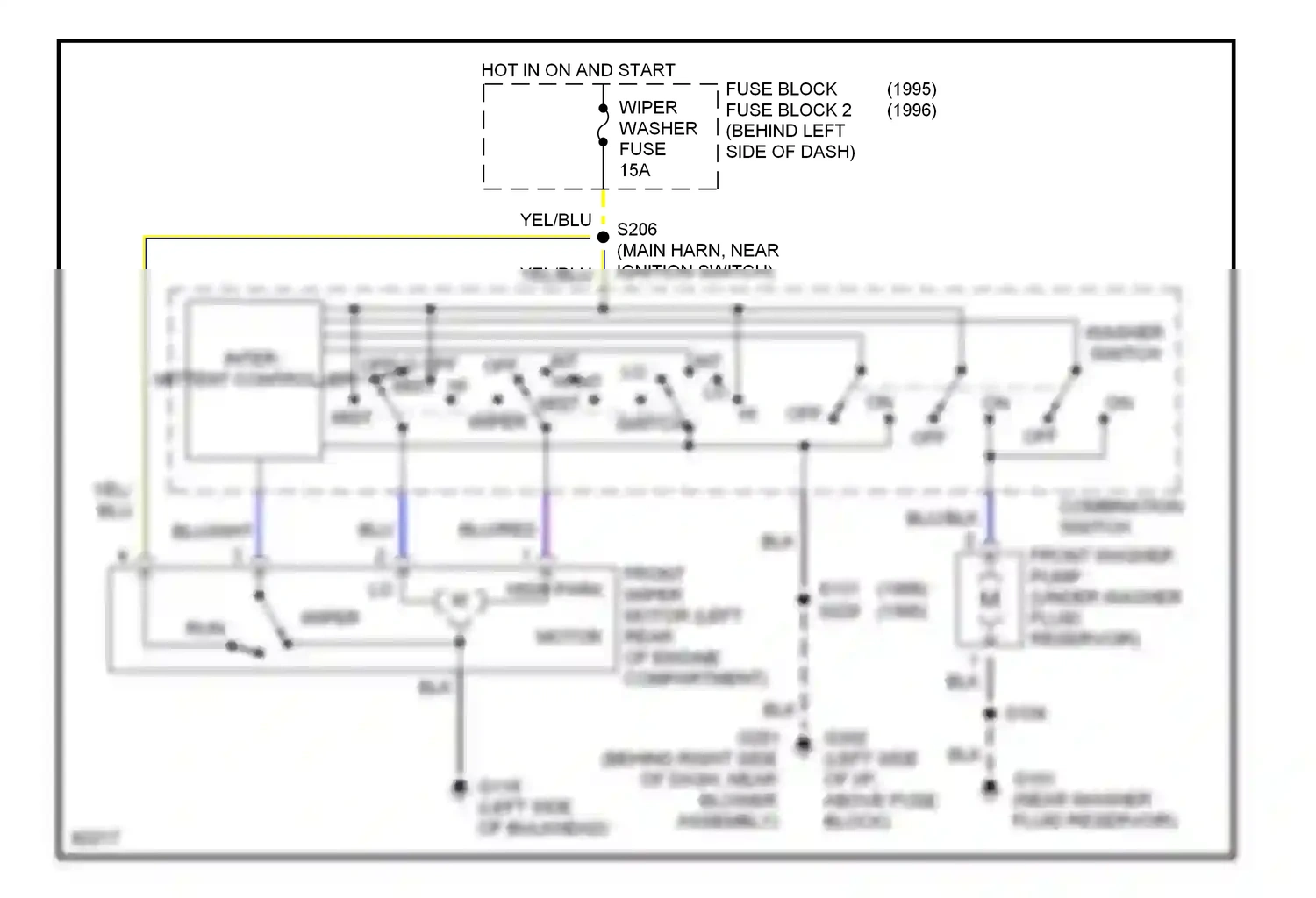 Geo Tracker I (1989-1998) off wiring diagram  (7 of 7)