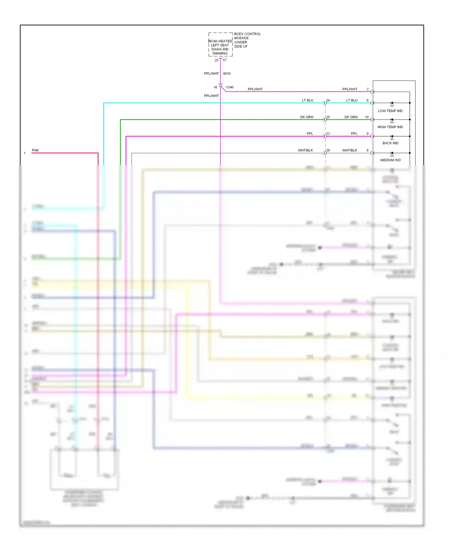 GMC Acadia I facelift (2013-2016) back wiring diagram  (3 of 7)