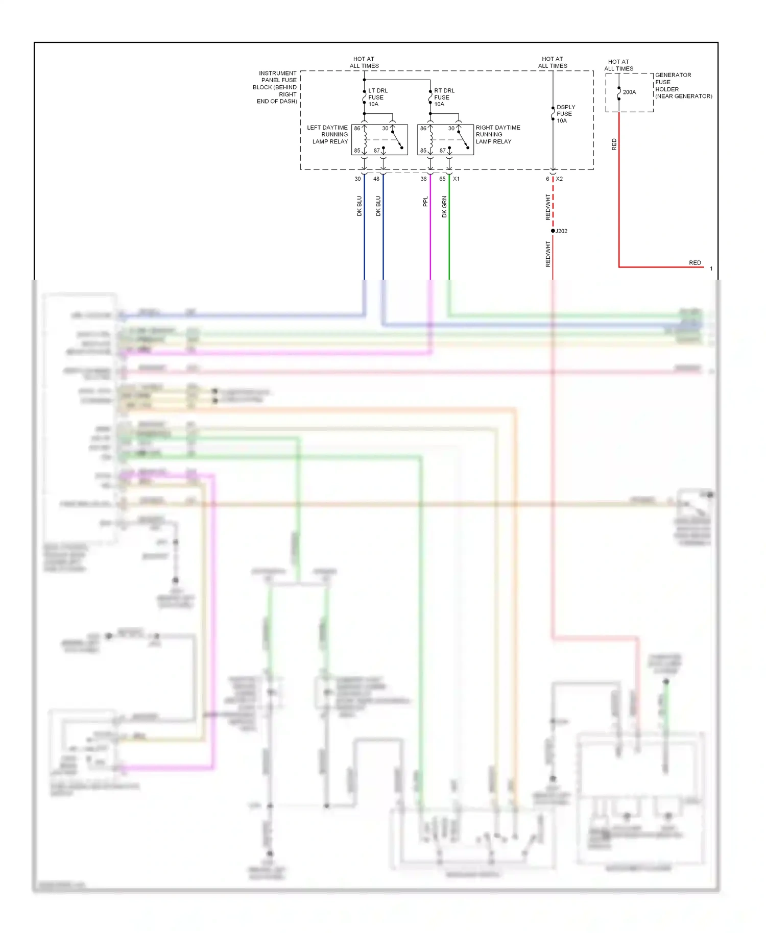 Wiring diagram blk/wht for GMC Acadia I facelift (2013-2016) (55 of 63)