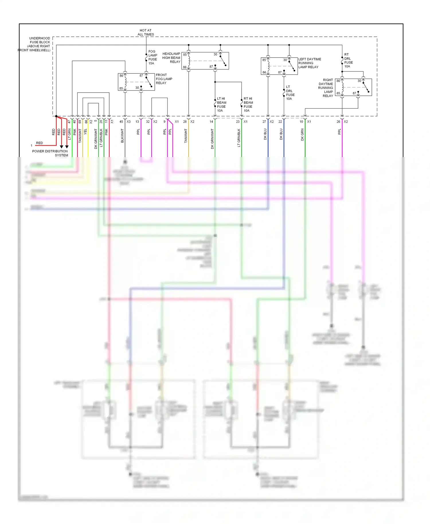 Wiring diagram blk/wht for GMC Acadia I facelift (2013-2016) (57 of 63)