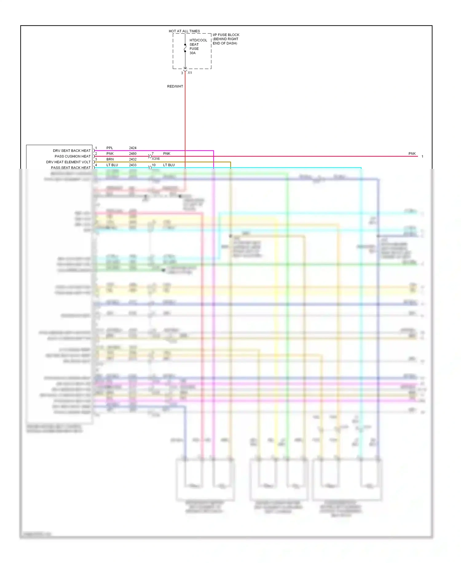 Wiring diagram pnk for GMC Acadia I facelift (2013-2016) (62 of 67)
