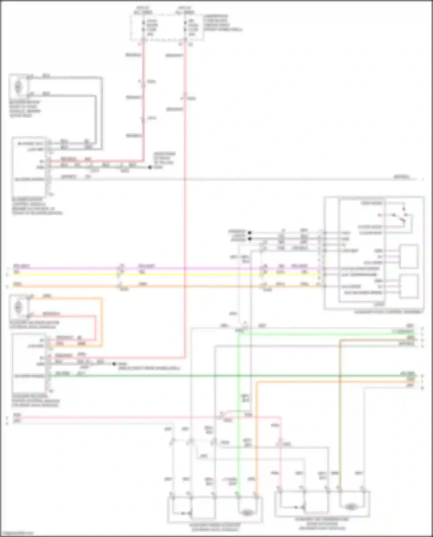 Acadia GMC I facelift (2013-2016): Manual a/c circuit (3 of 4)