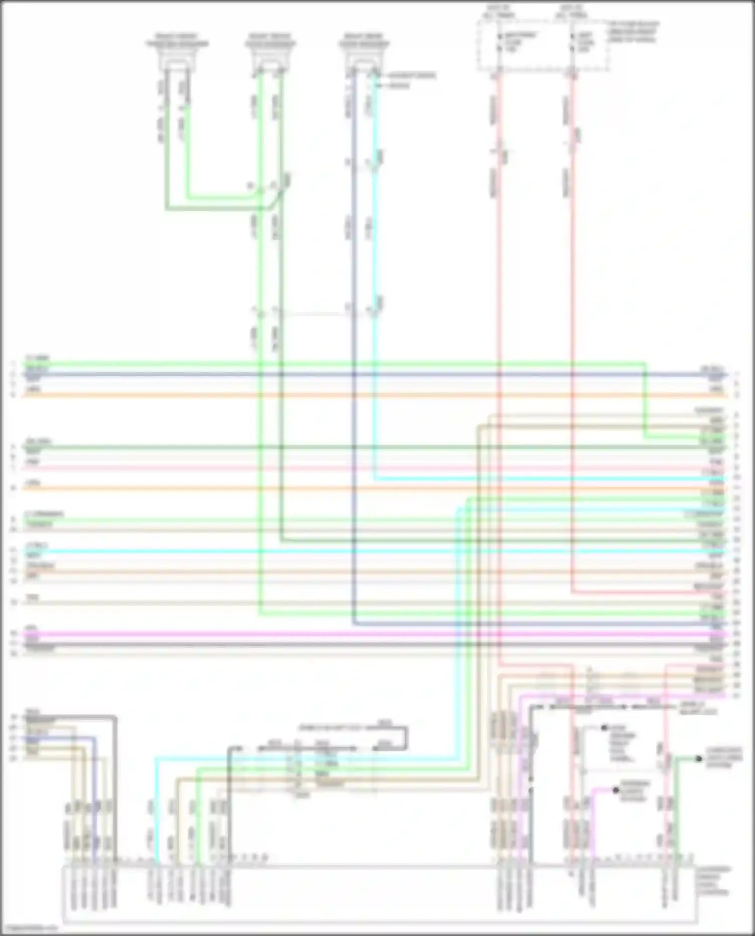 Acadia GMC I facelift (2013-2016): Radio circuit, premium (2 of 3)