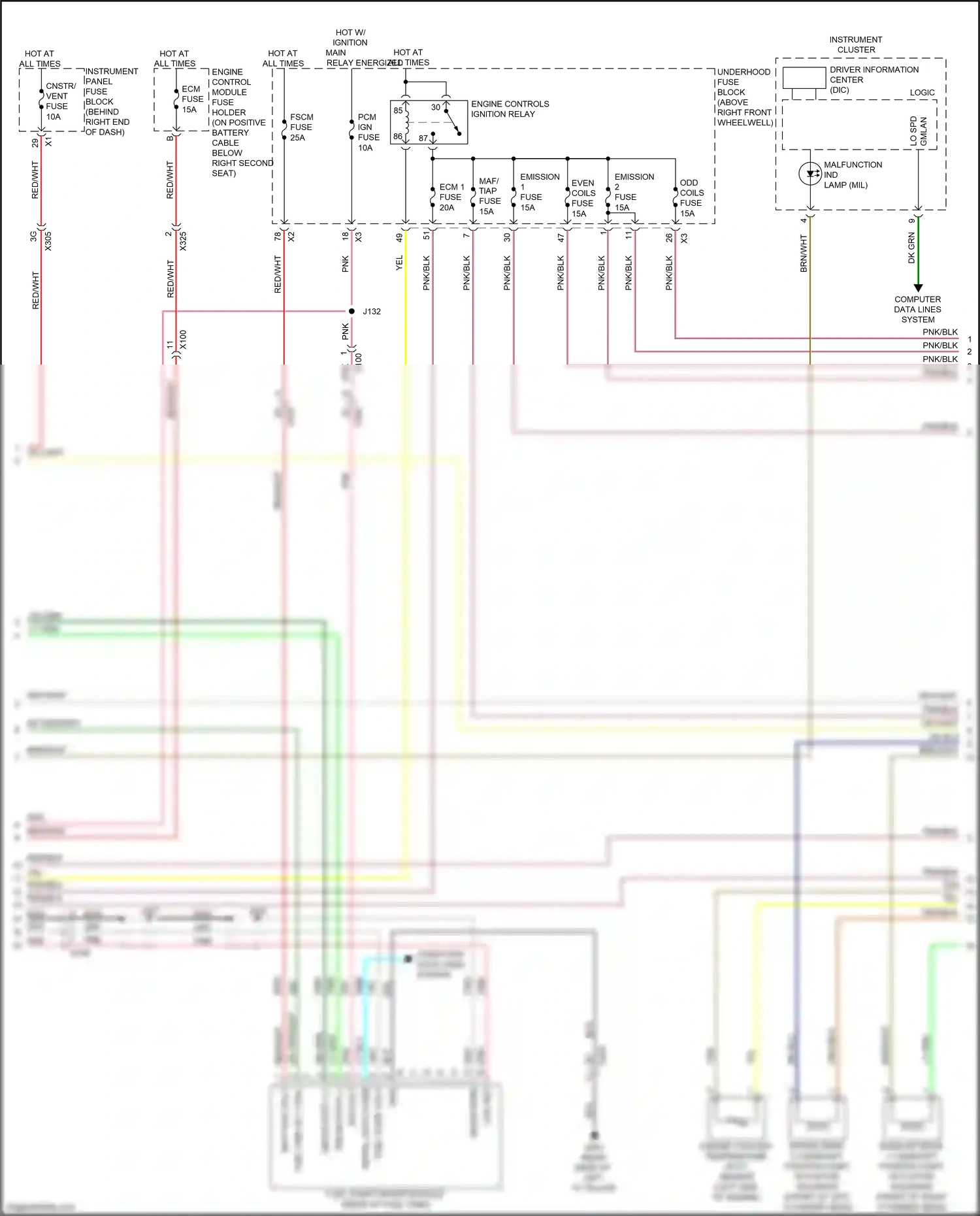 Wiring diagram gmlan data for GMC Acadia I facelift (2013-2016) (1 of 1)