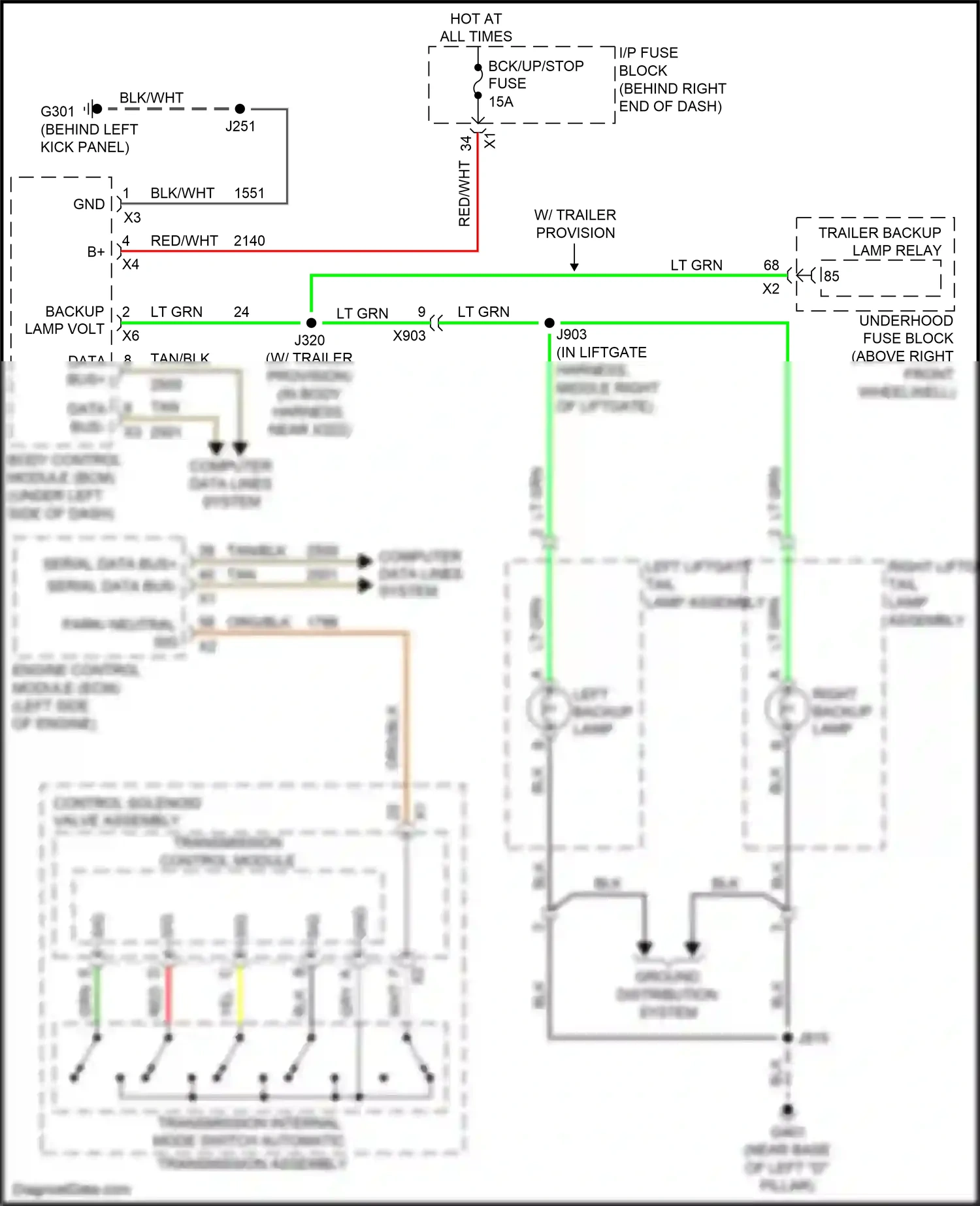 Wiring diagram gry for GMC Acadia I facelift (2013-2016) (41 of 85)