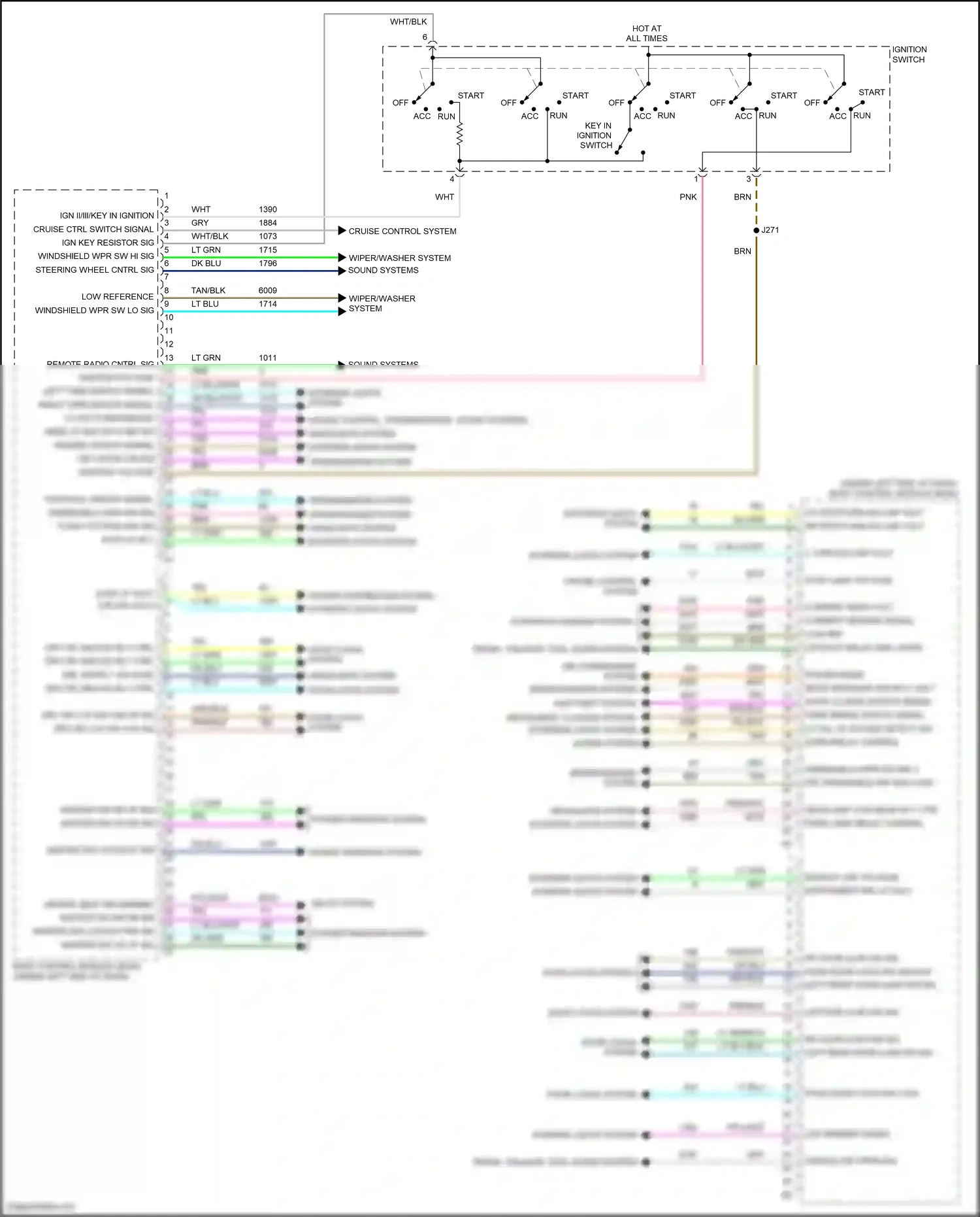 Wiring diagram transmissions system for GMC Acadia I facelift (2013-2016) (1 of 5)