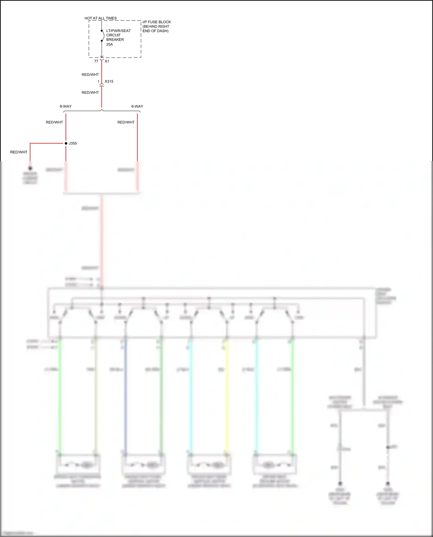 Wiring diagram yel for GMC Acadia I facelift (2013-2016) (51 of 89)