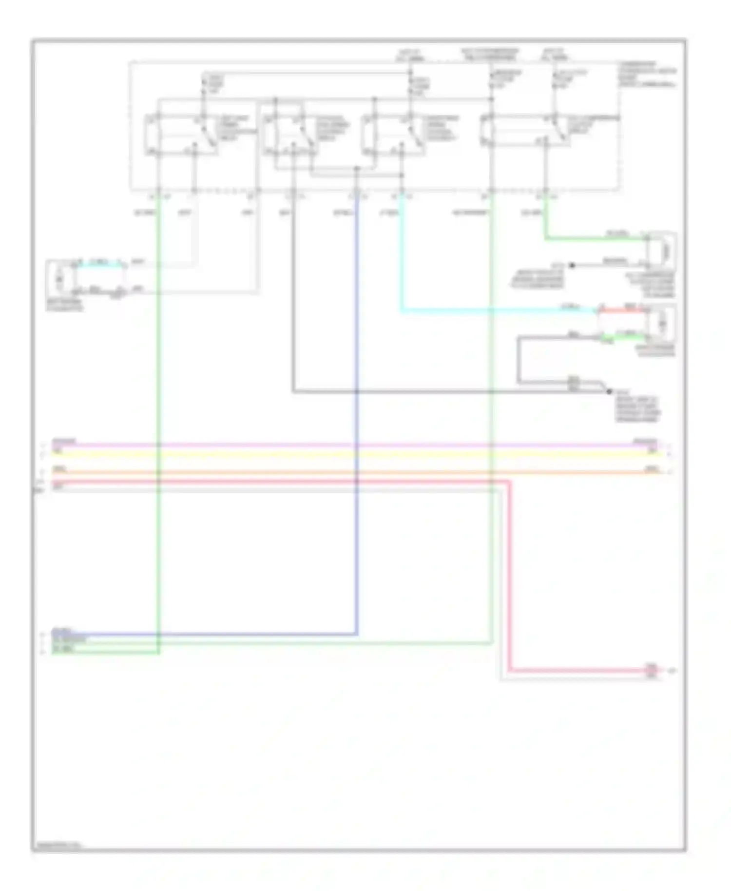 Acadia GMC I (2006-2013): Manual a/c circuit (2 of 4)
