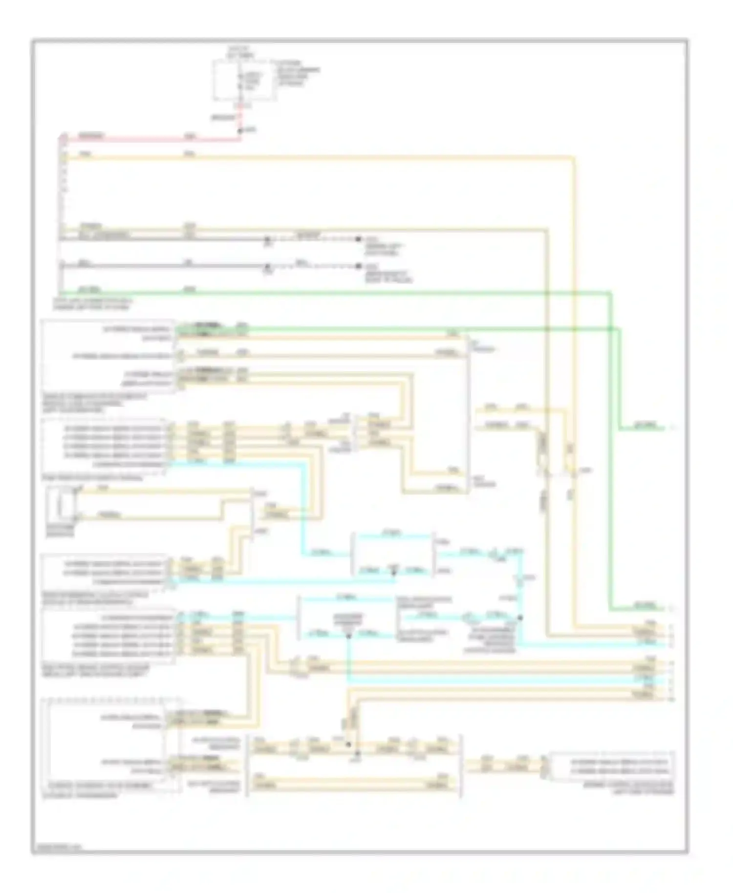 Acadia GMC I (2006-2013): Computer data lines circuit (1 of 2)