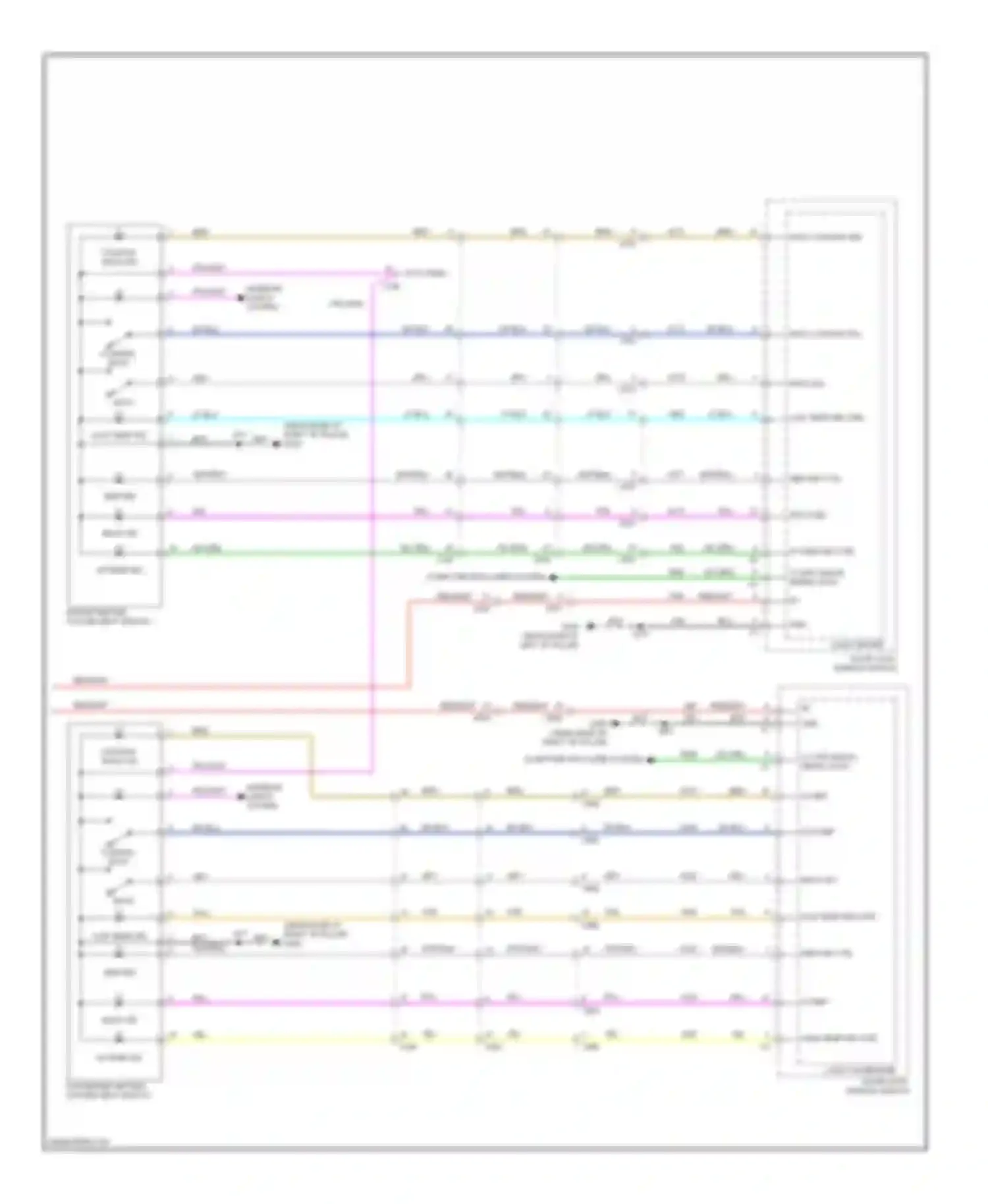 Acadia GMC I (2006-2013): Climate control seats circuit (2 of 2)