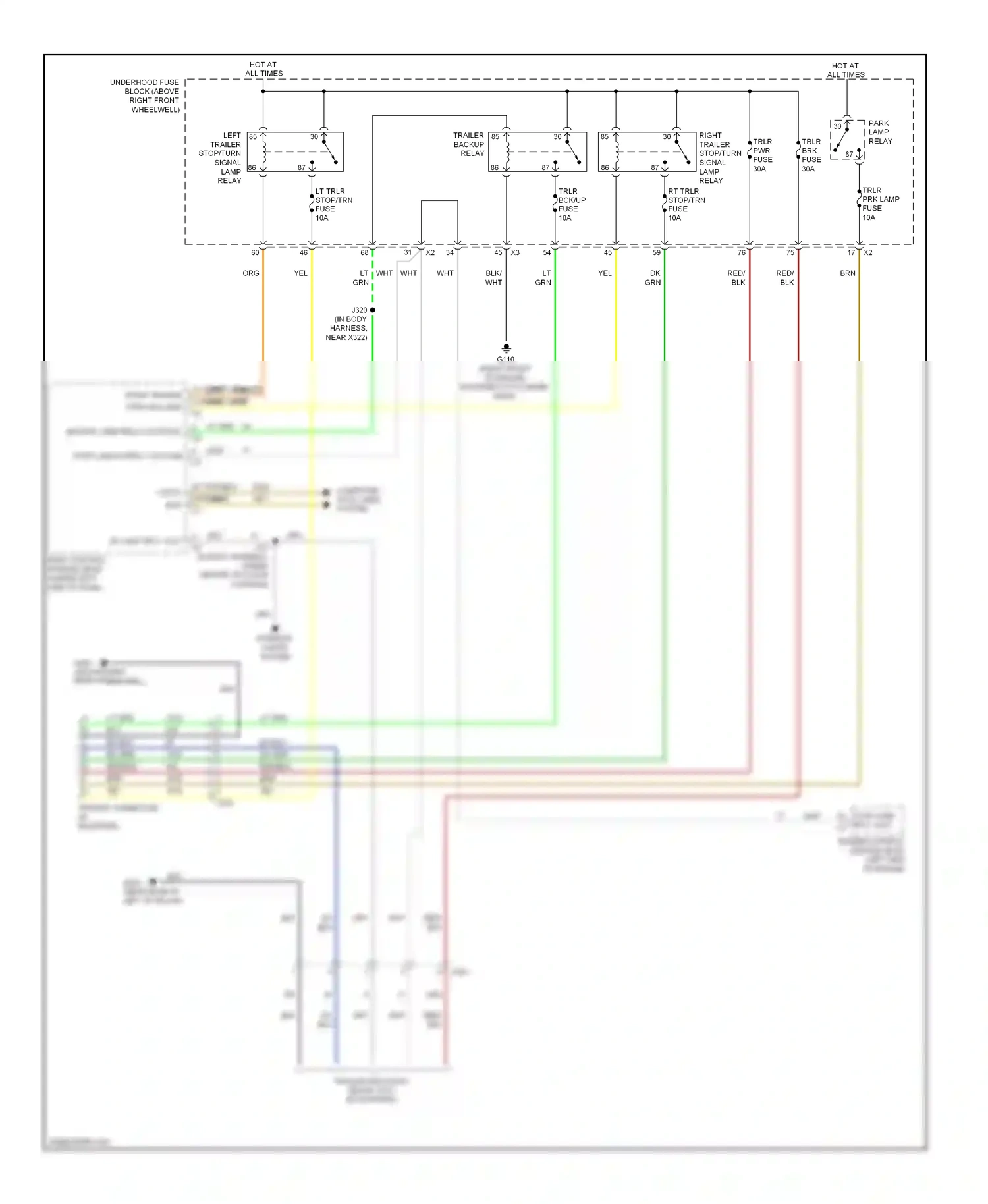 Wiring diagram blk for GMC Acadia I (2006-2013) (29 of 85)