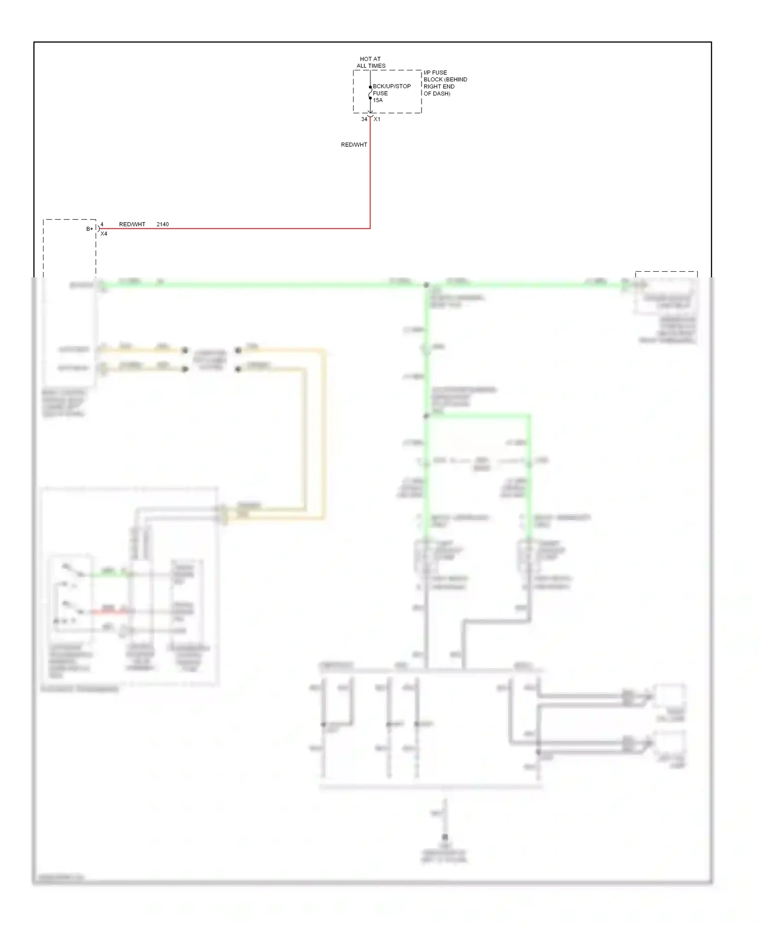 Wiring diagram control solenoid valve assembly for GMC Acadia I (2006-2013) (3 of 11)