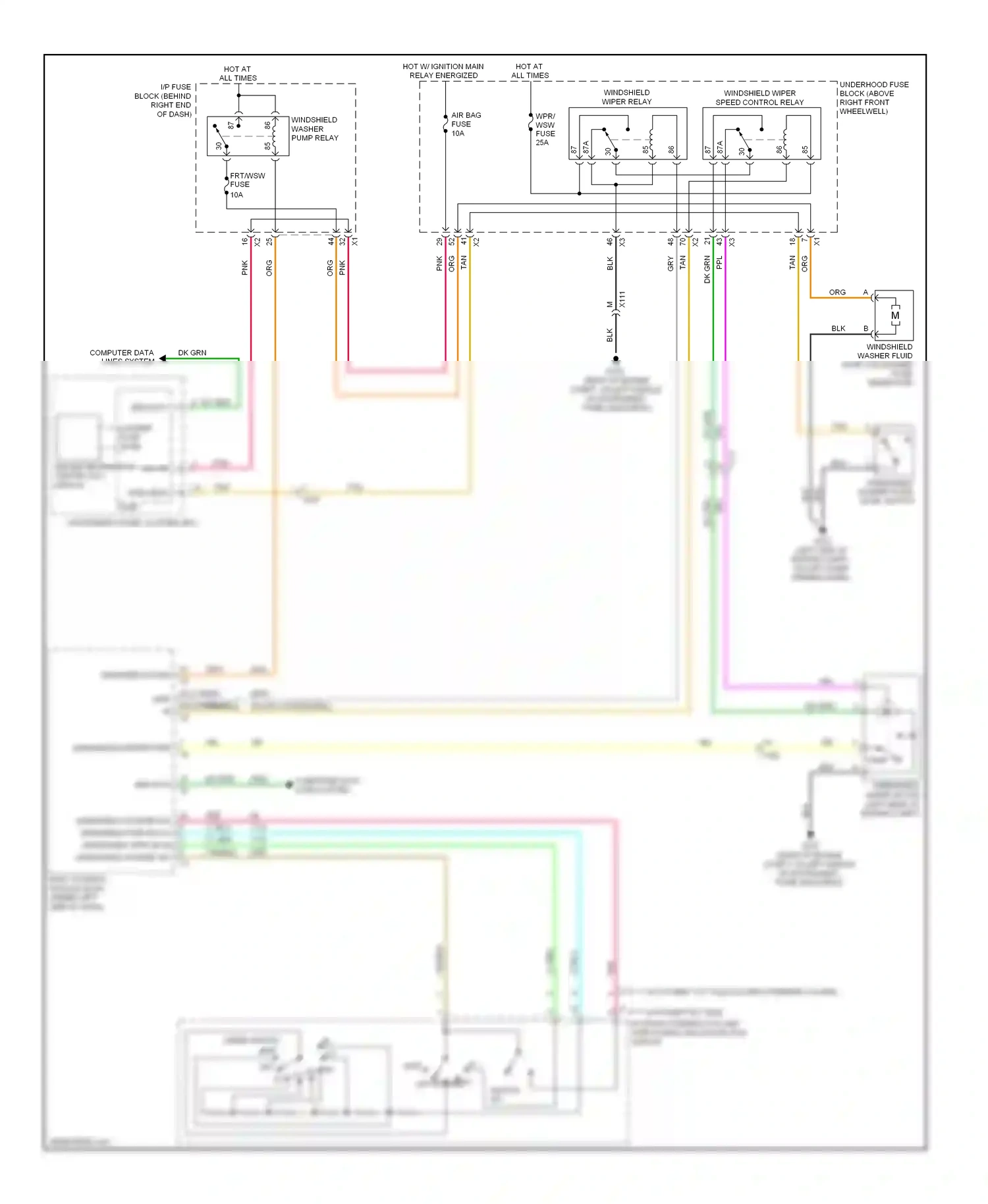 Wiring diagram lt grn for GMC Acadia I (2006-2013) (41 of 44)