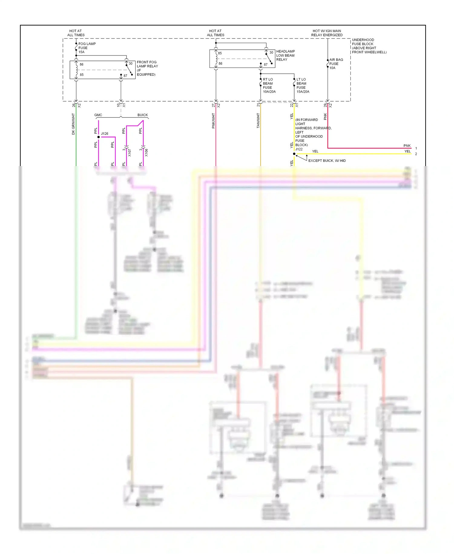 Wiring diagram red for GMC Acadia I (2006-2013) (14 of 32)