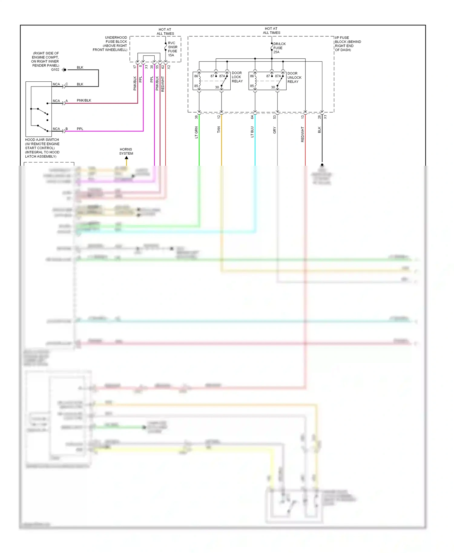 Wiring diagram red/wht for GMC Acadia I (2006-2013) (4 of 62)