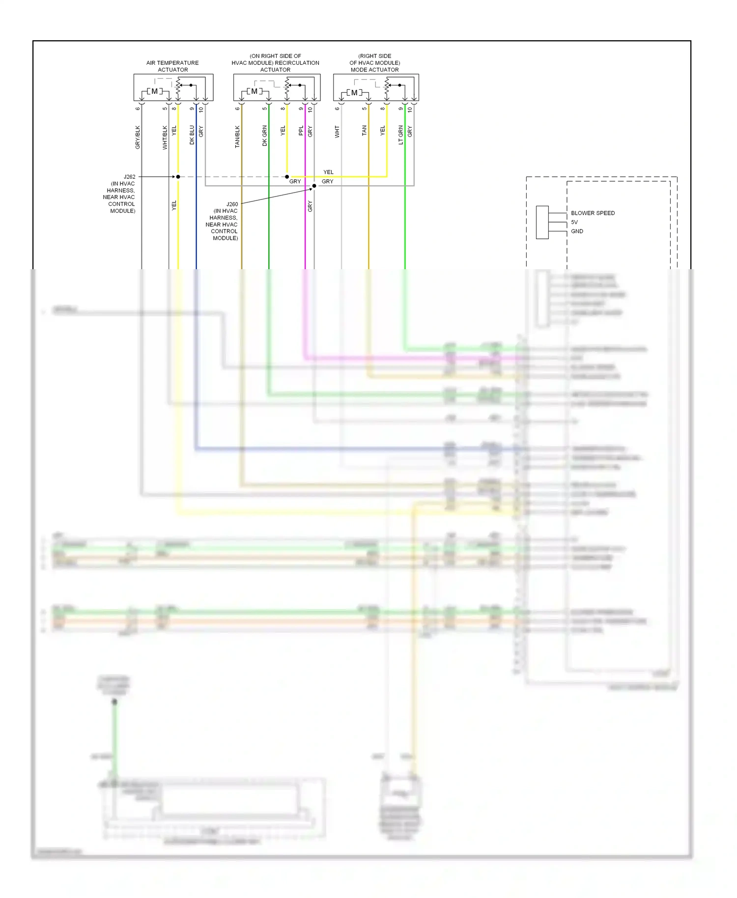 Wiring diagram yel for GMC Acadia I (2006-2013) (10 of 62)