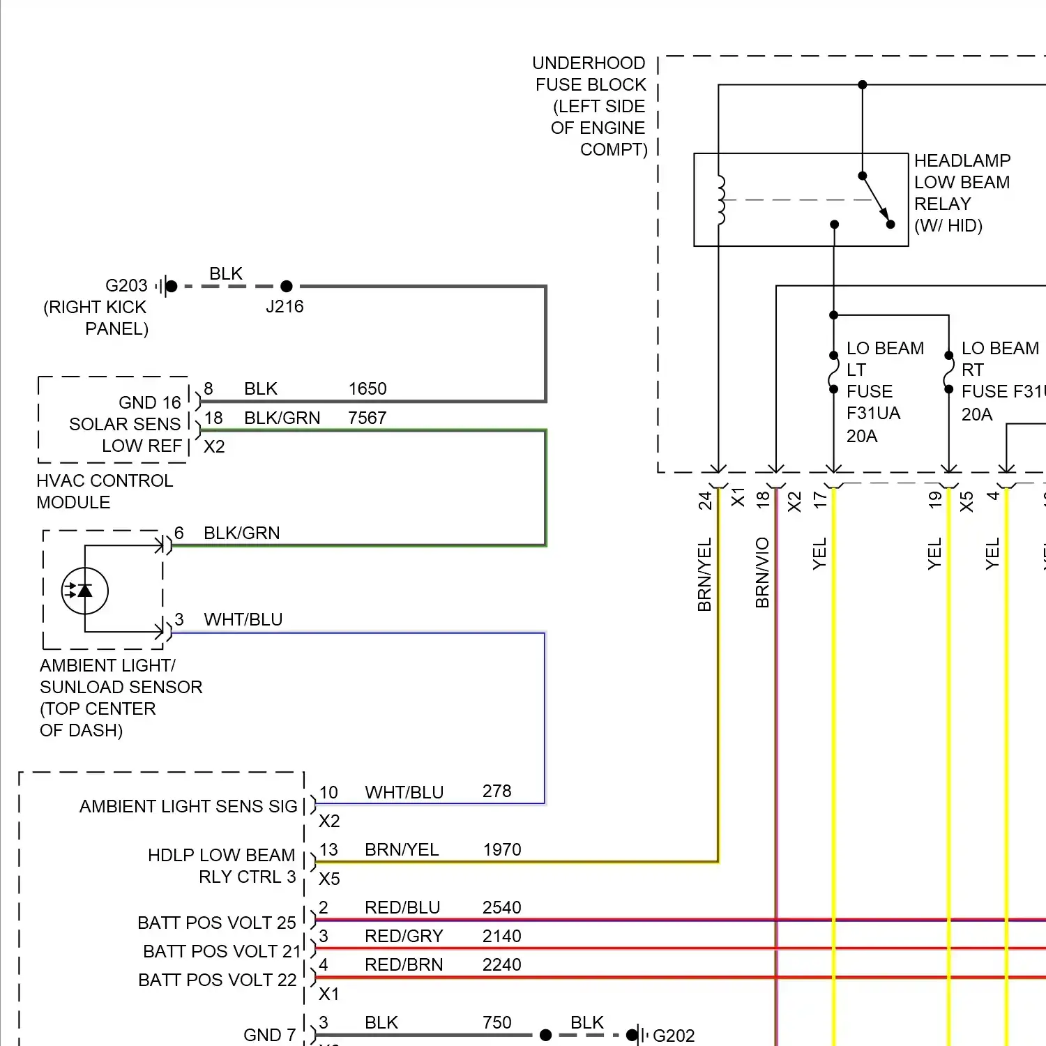 demo - Headlights circuit (1 of 3) Headlights circuit (1 of 3)