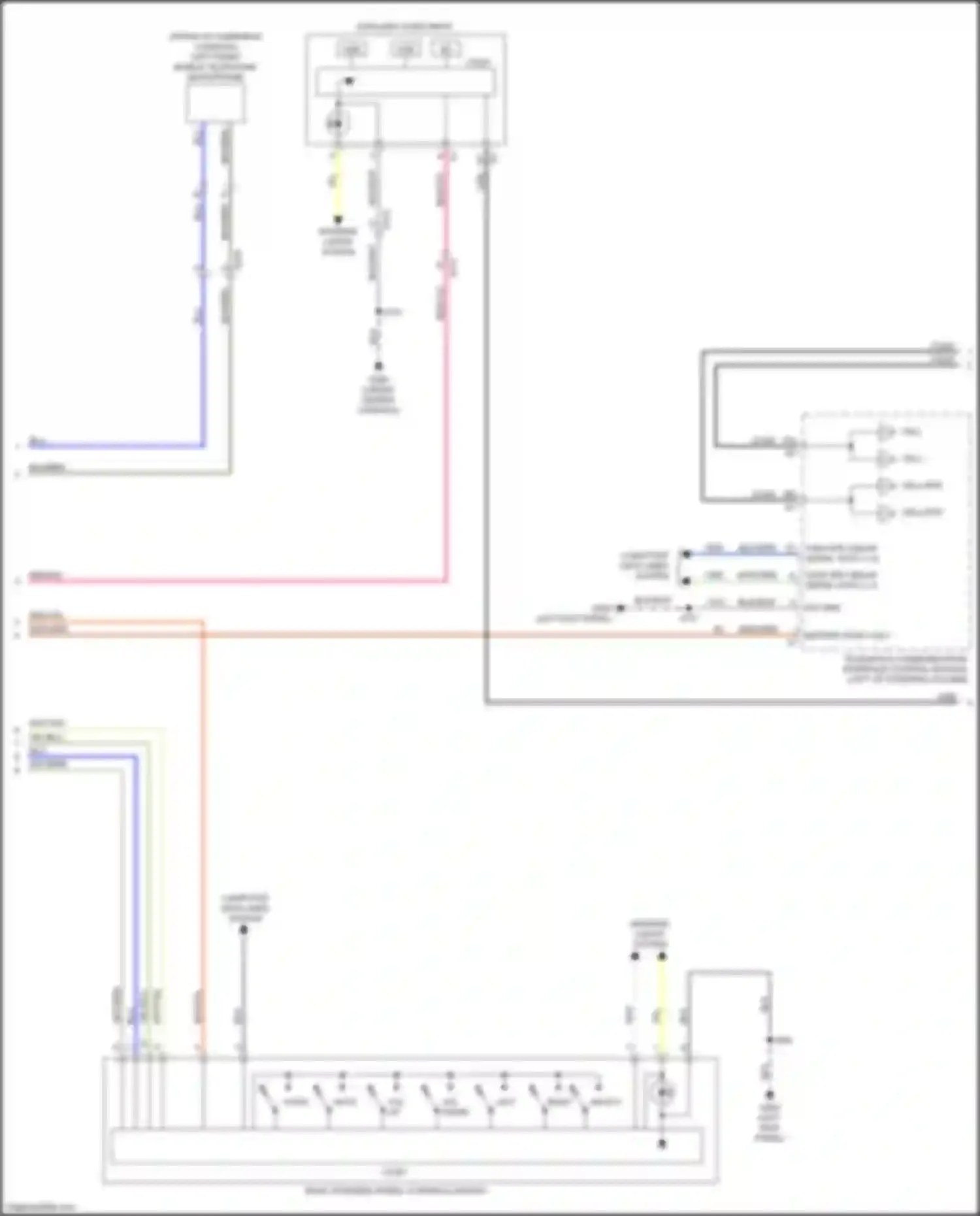Acadia GMC II facelift (2019-2024): Navigation circuit, w/o active noise (2 of 4)