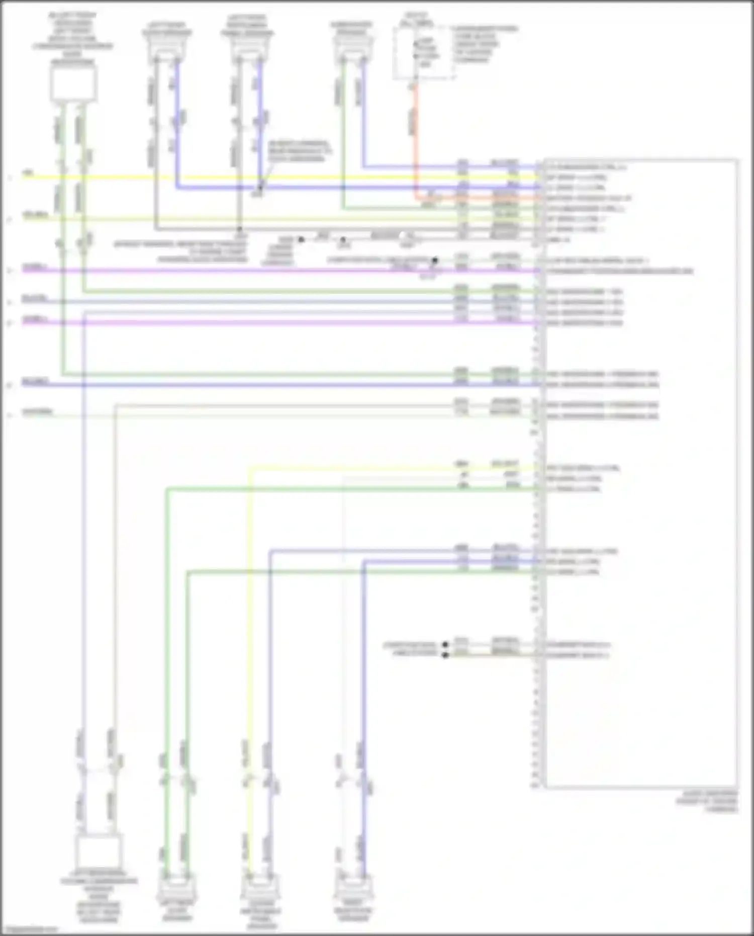 Acadia GMC II facelift (2019-2024): Navigation circuit, w/o active noise (4 of 4)