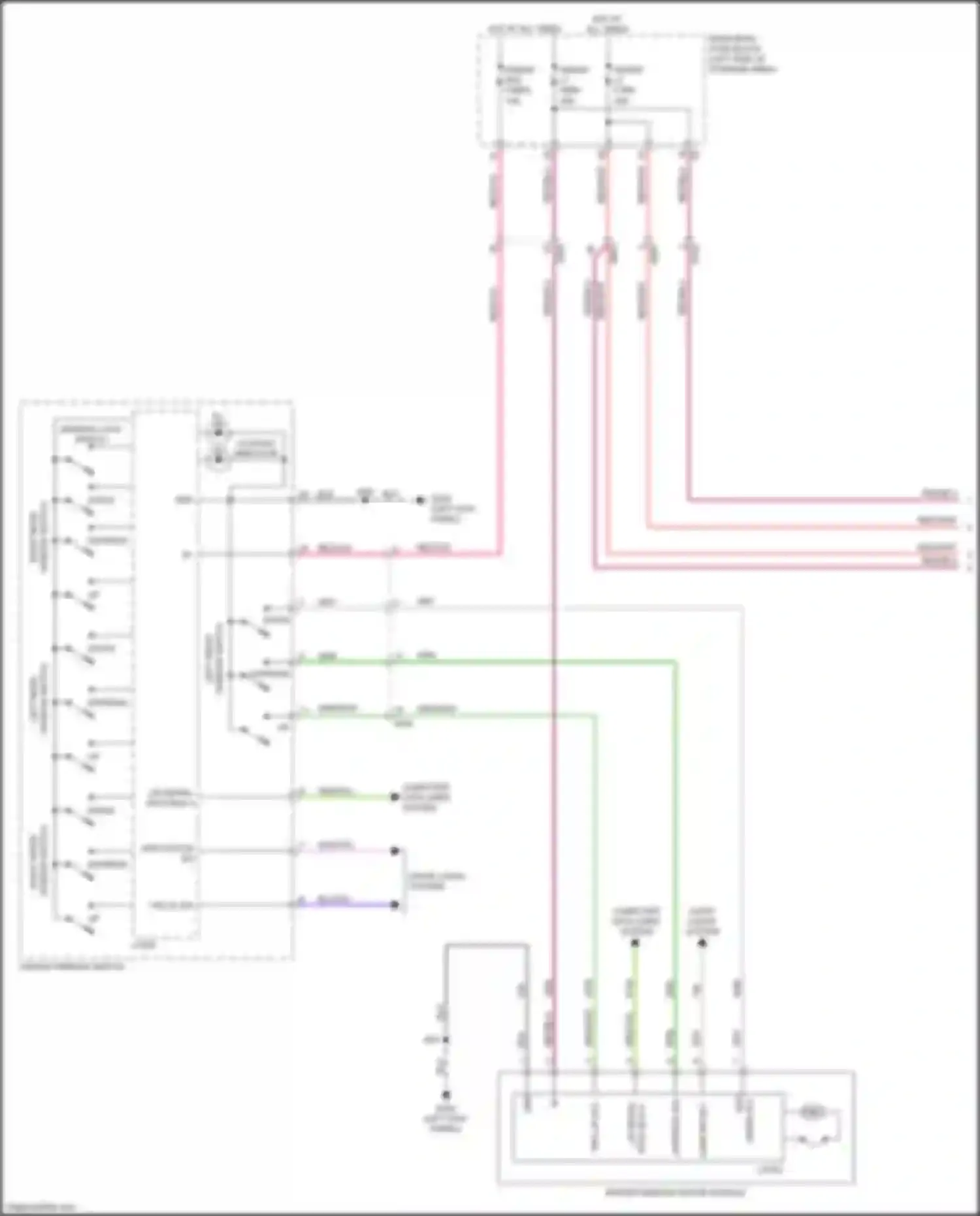 Wiring diagram ajar sw sig for GMC Acadia II facelift (2019-2024) (4 of 7)