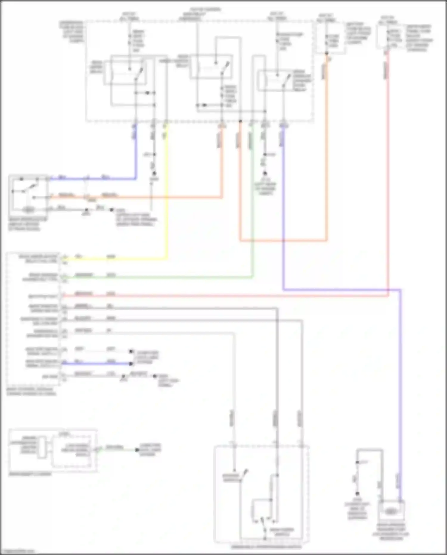 Wiring diagram batt pos volt for GMC Acadia II facelift (2019-2024) (20 of 30)