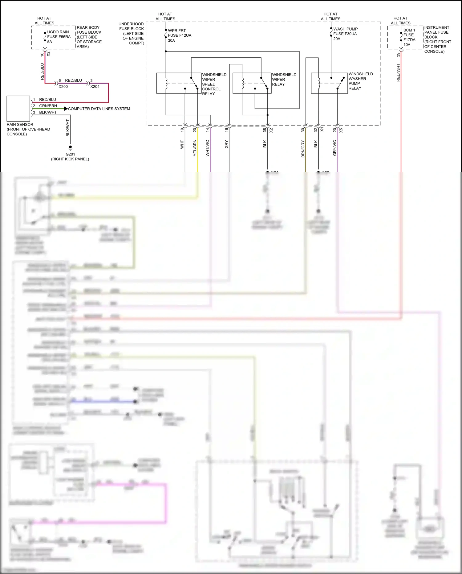 GMC Acadia II facelift (2019-2024) blu wiring diagram  (64 of 111)