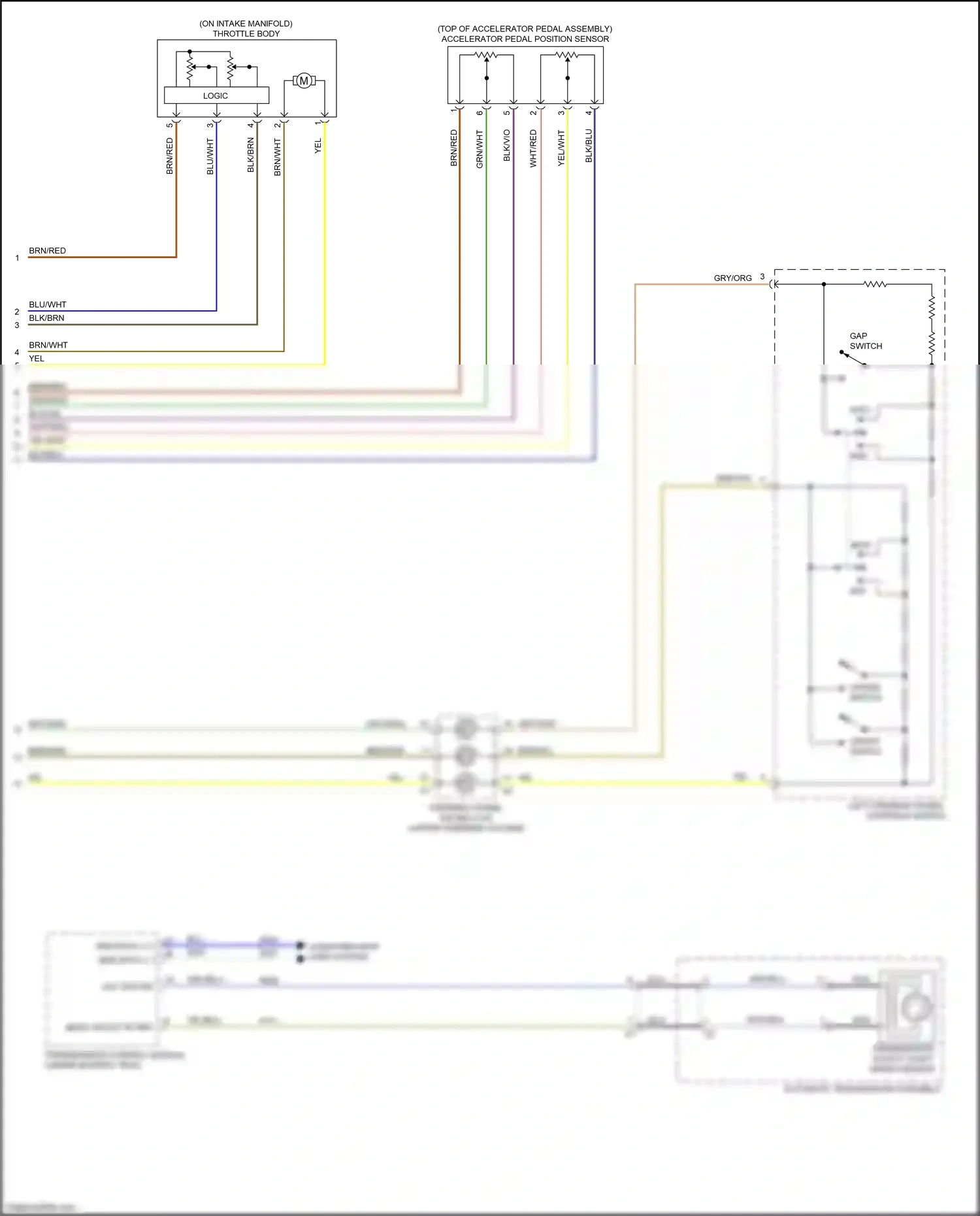 GMC Acadia II facelift (2019-2024) blu wiring diagram  (22 of 111)