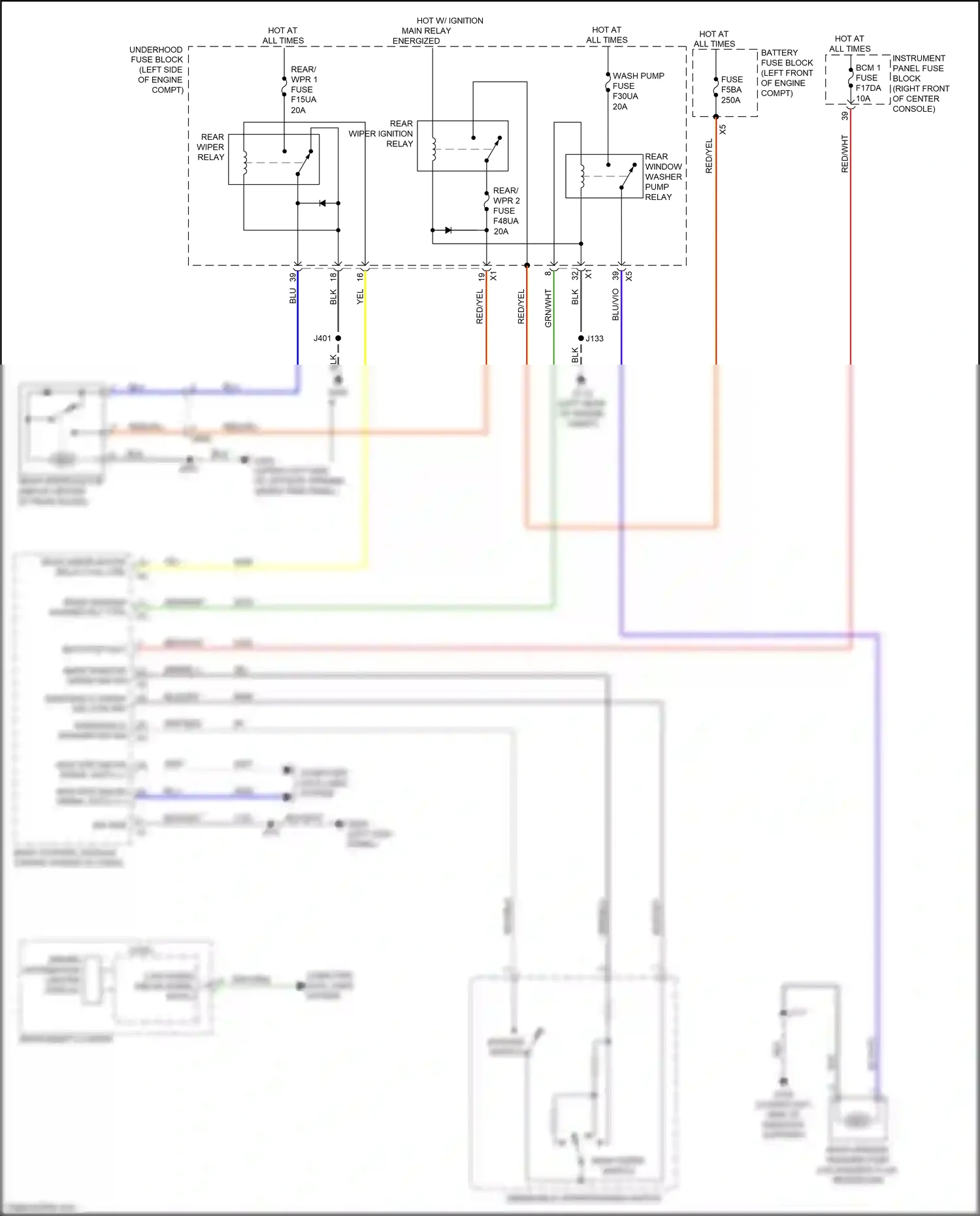 GMC Acadia II facelift (2019-2024) blu wiring diagram  (67 of 111)