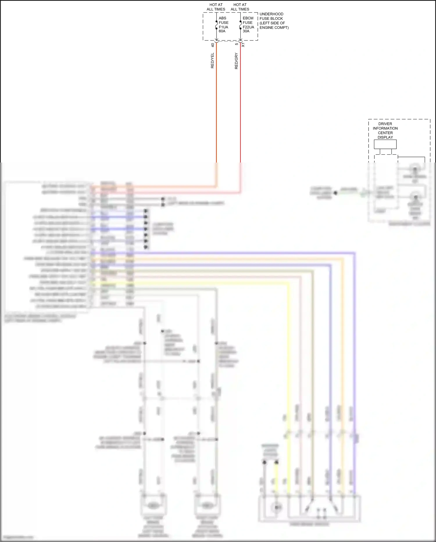 GMC Acadia II facelift (2019-2024) blu wiring diagram  (84 of 111)