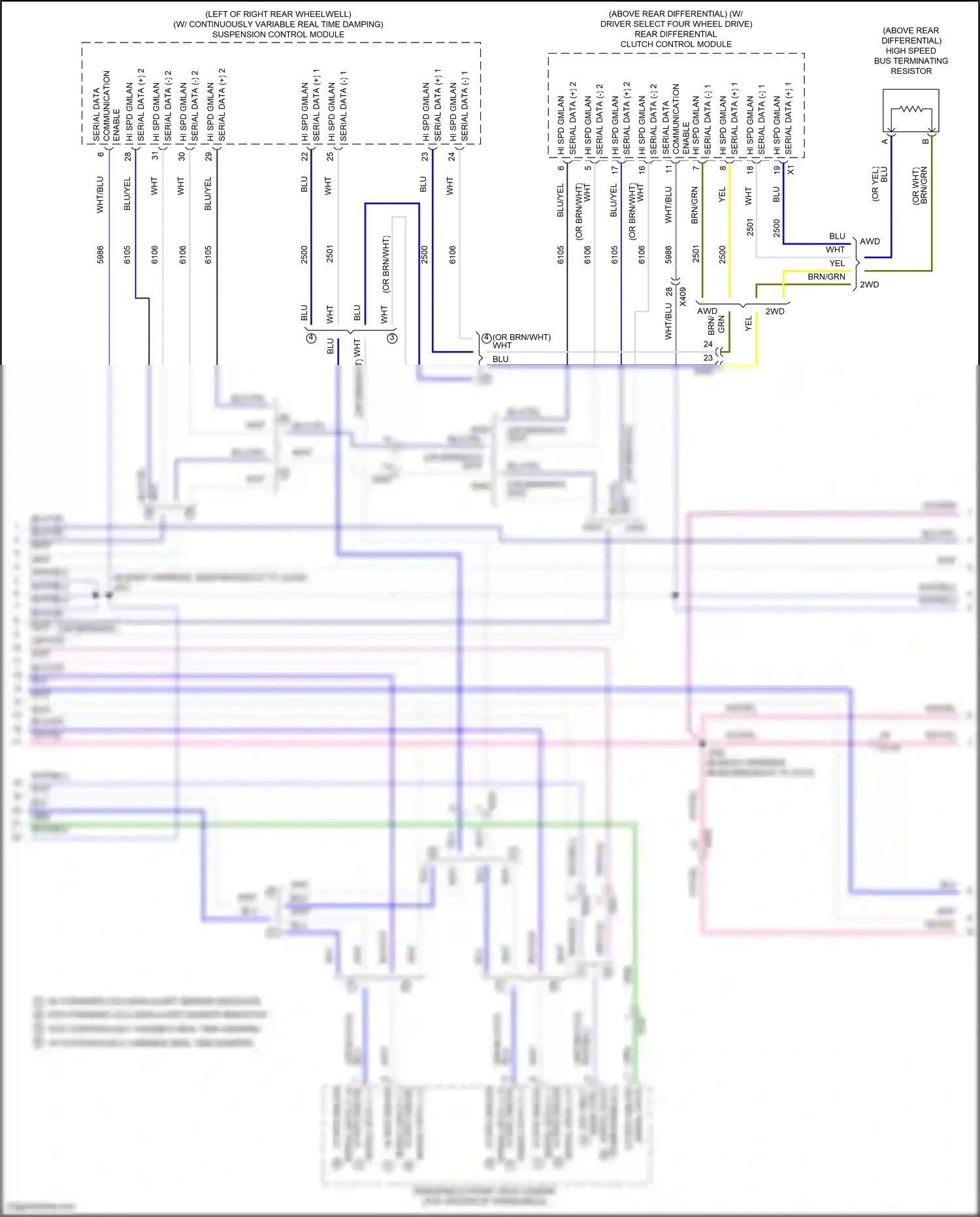 GMC Acadia II facelift (2019-2024) blu wiring diagram  (45 of 111)
