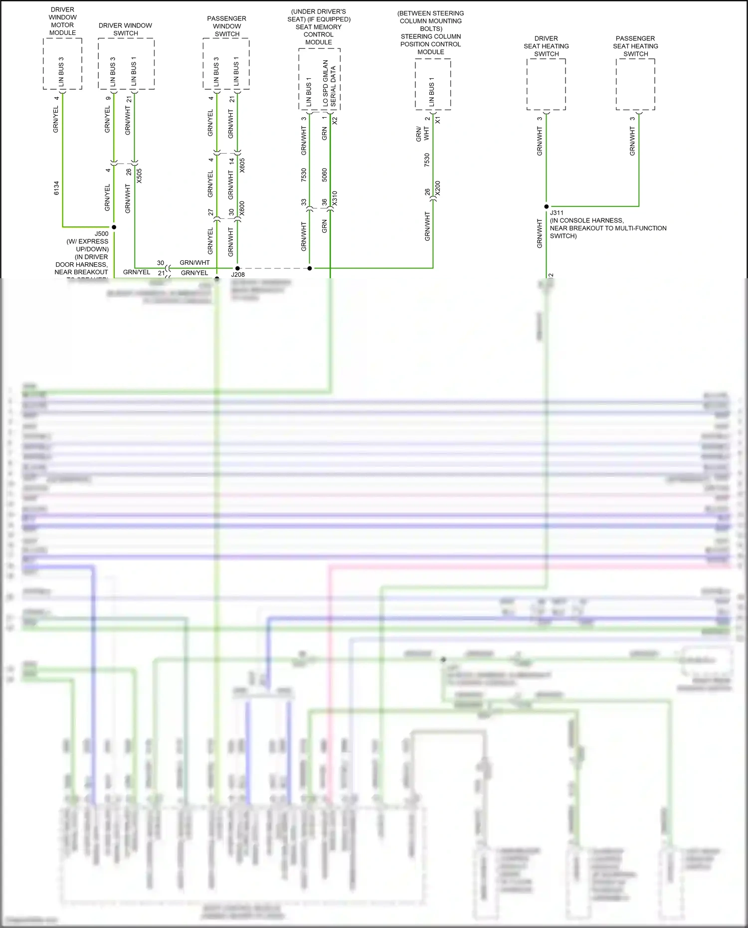 GMC Acadia II facelift (2019-2024) blu wiring diagram  (97 of 111)