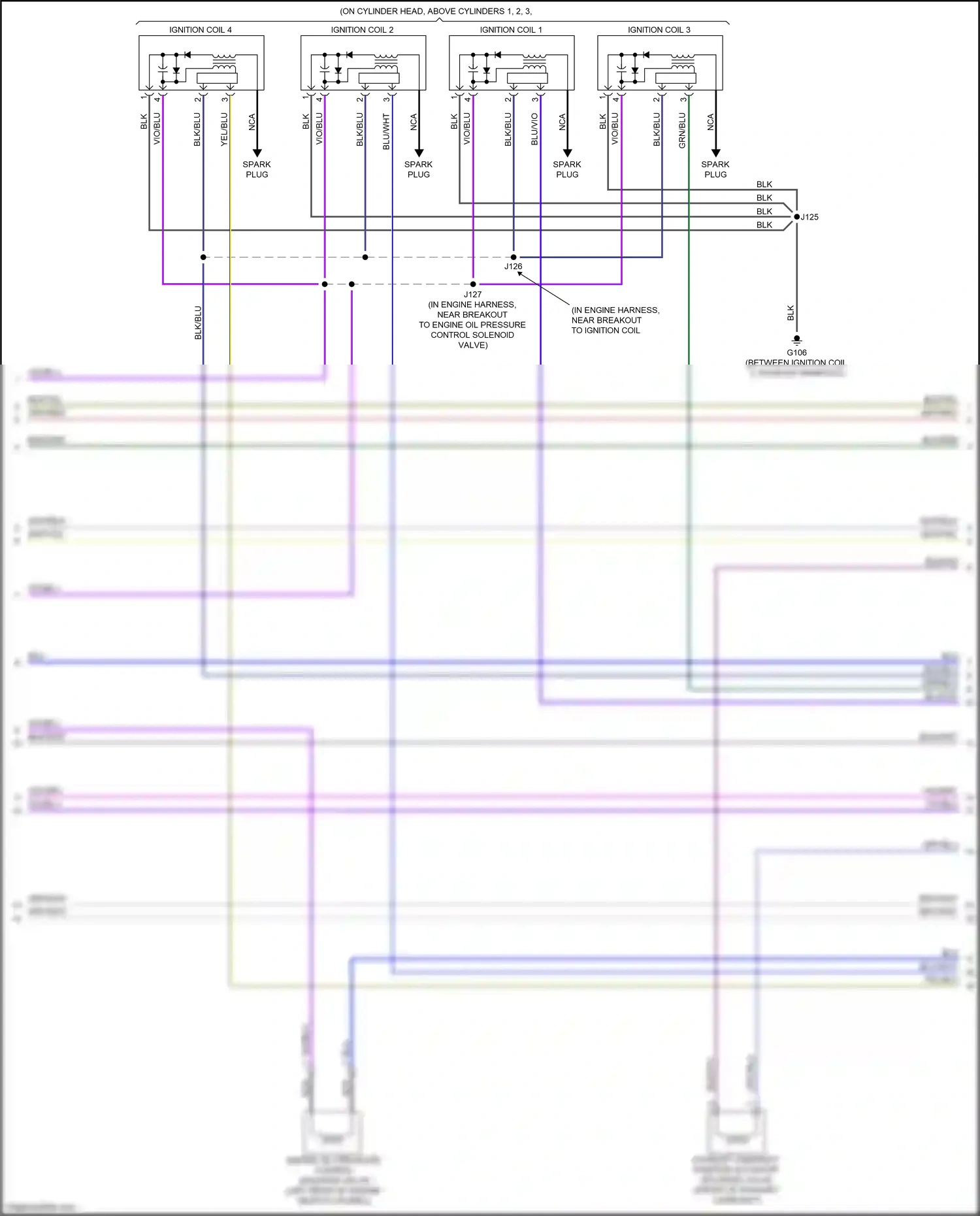 GMC Acadia II facelift (2019-2024) blu wiring diagram  (103 of 111)